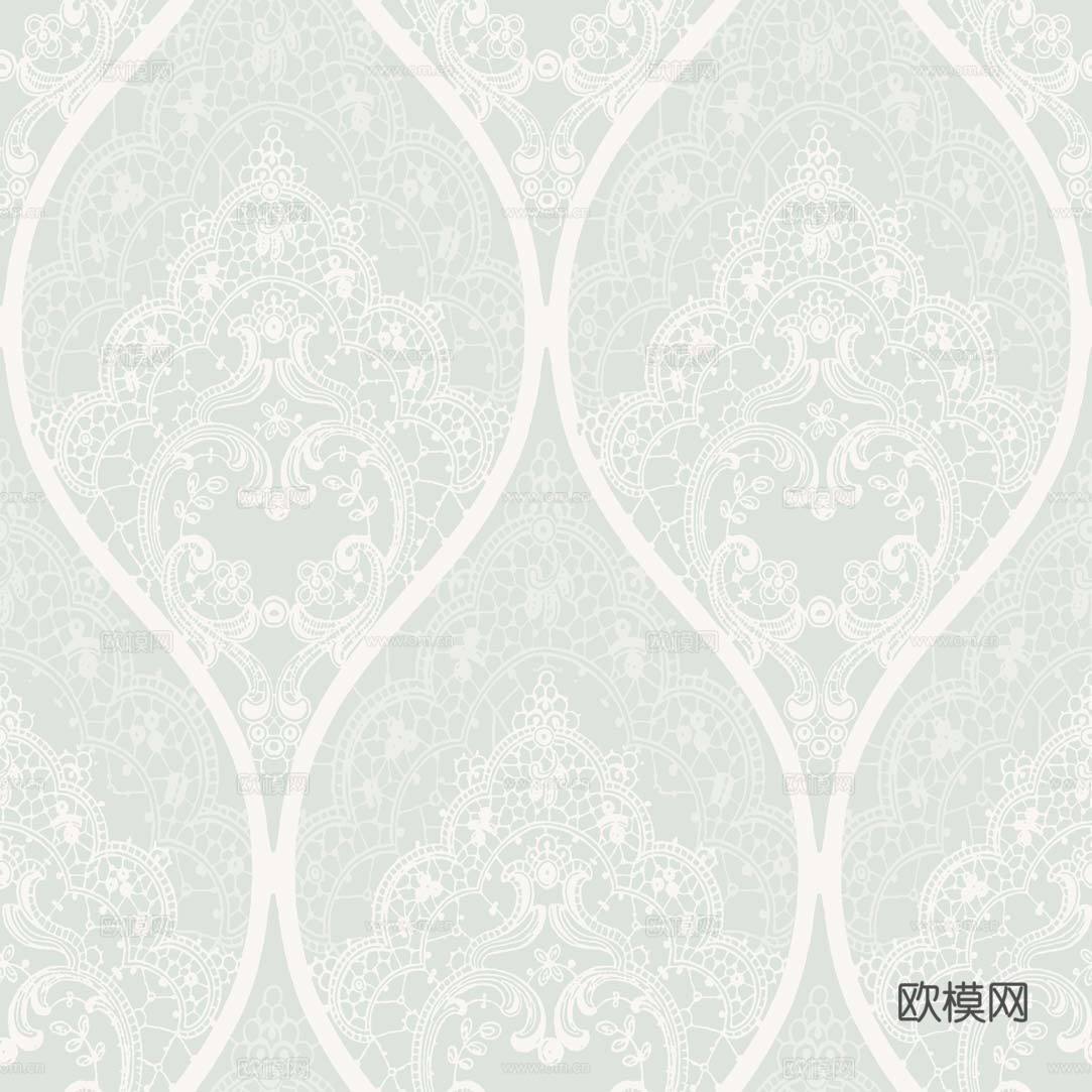 布艺壁纸  欧式法式壁纸  复古花纹壁纸
