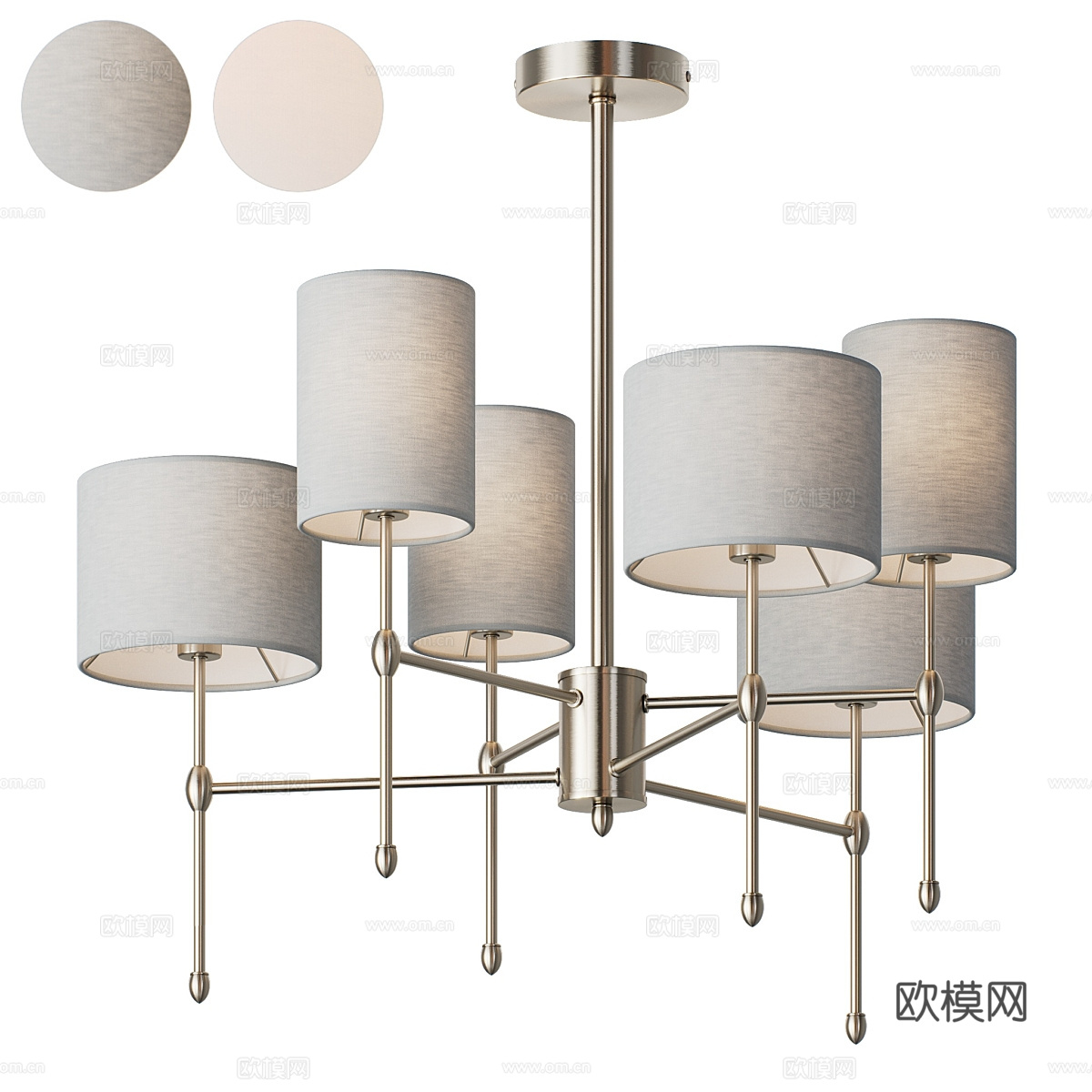 现代简约吊灯 吊灯 简约吊灯 轻奢吊灯 餐厅吊灯 客厅吊灯3d模型