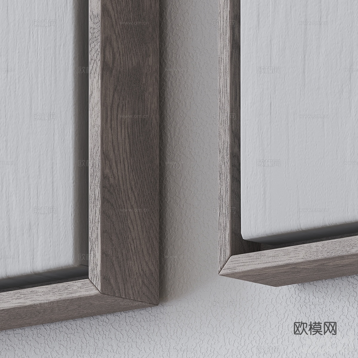 新中式装饰挂画3d模型