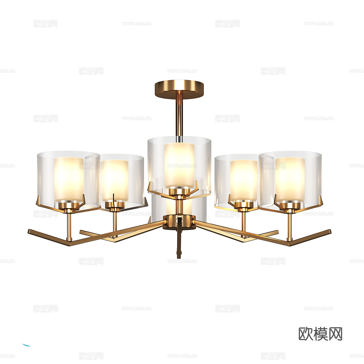 现代简约吊灯 吊灯 简约吊灯 餐厅吊灯 客厅吊灯 灯3d模型
