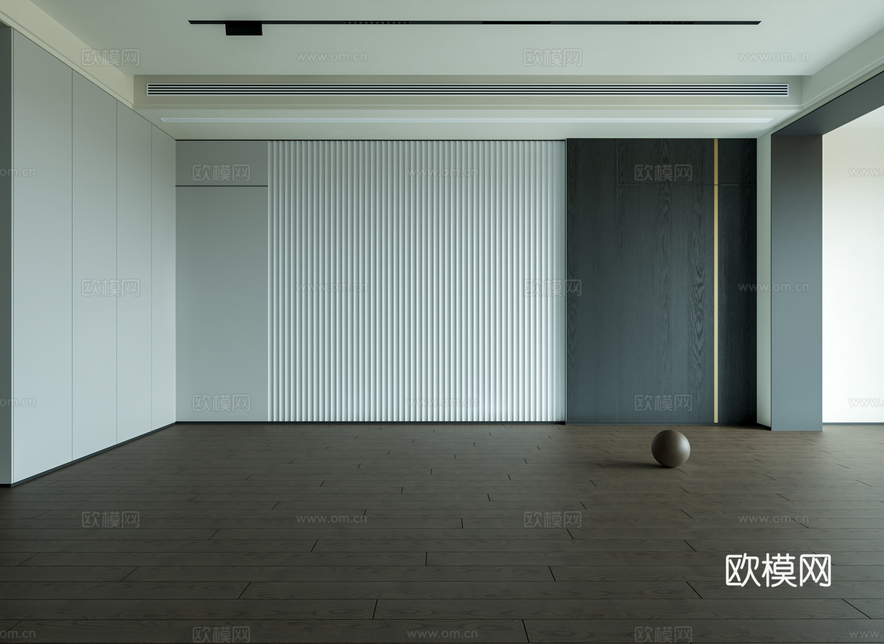 法式实木地板 亮紫色木地板 工字铺贴地板 卧室地板3d模型