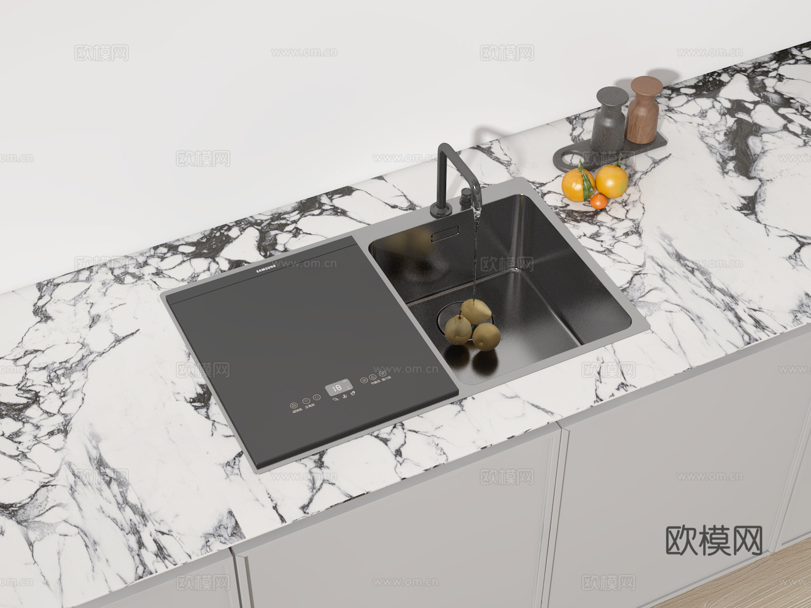 洗菜盆3d模型