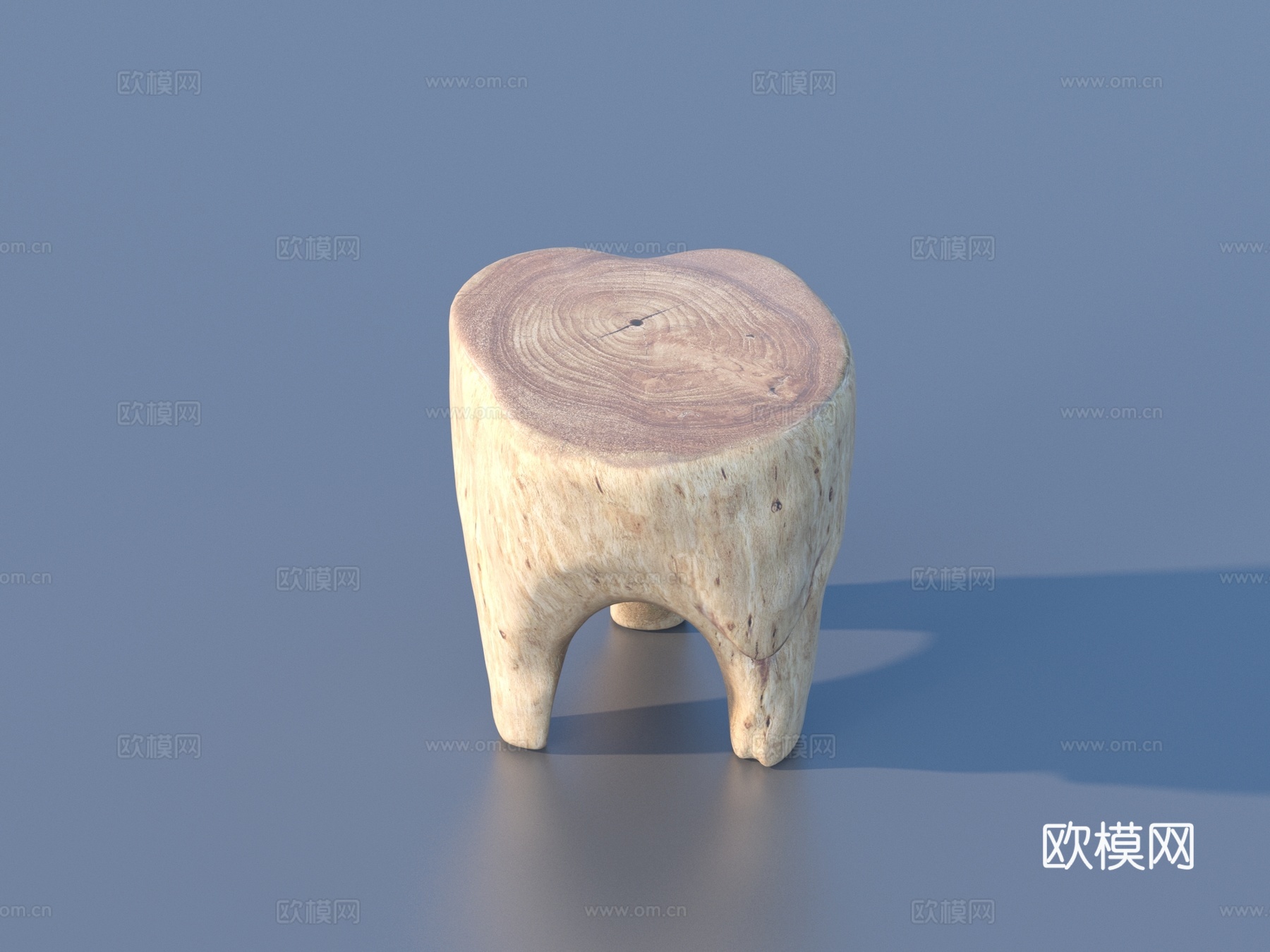 凳子 木凳子 桌椅板凳3d模型