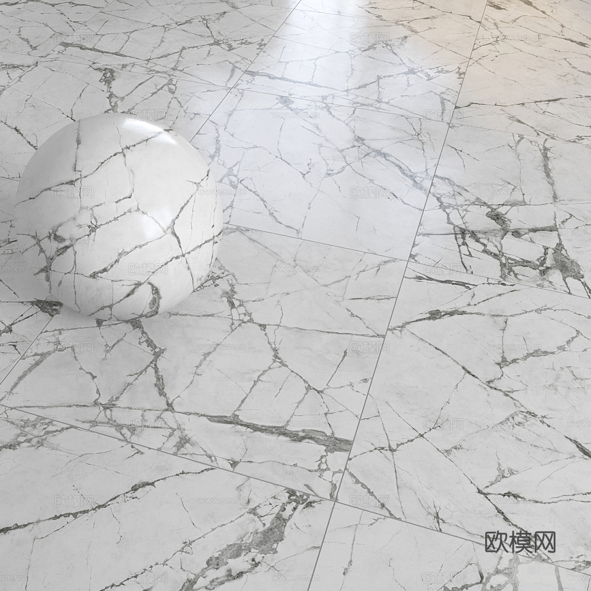 瓷砖 大理石 岩板 PU石材3d模型