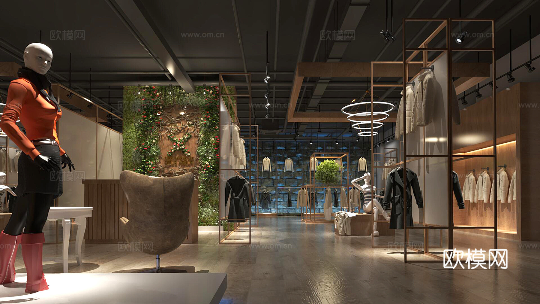 女装店3d模型