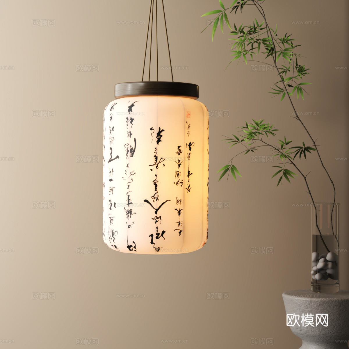 灯笼su模型