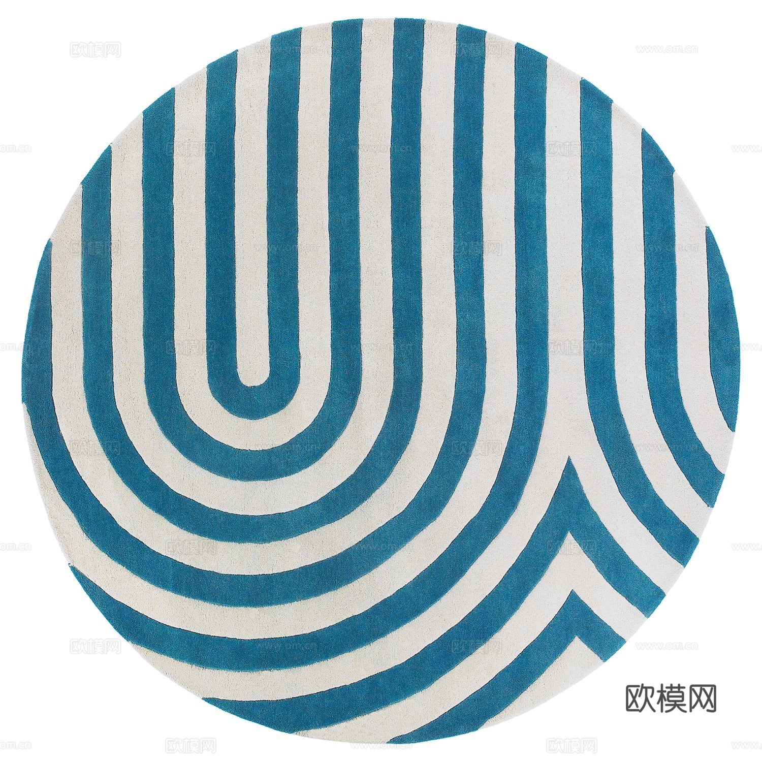 圆形地毯  欧式法式地毯  复古地毯