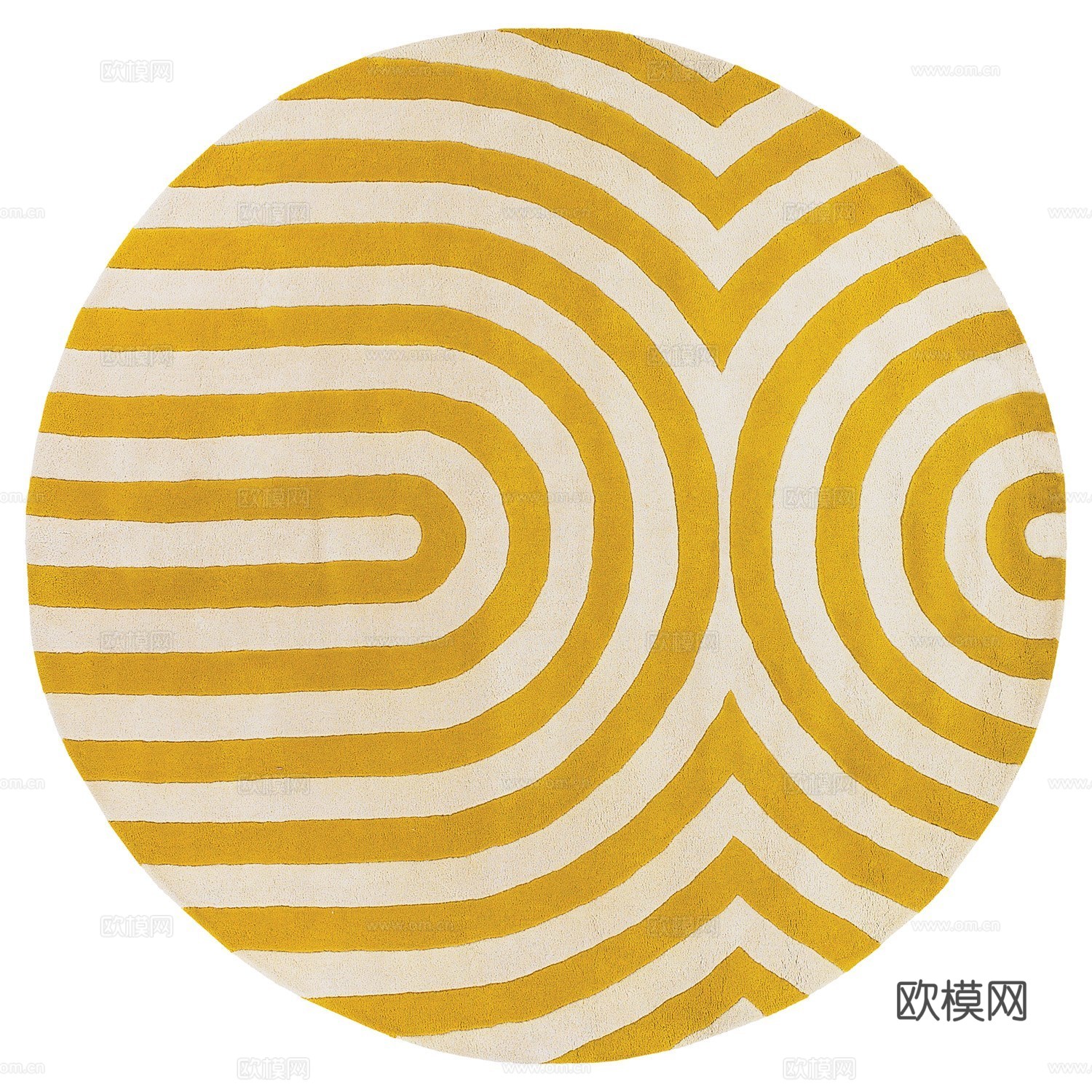 圆形地毯  欧式法式地毯  复古地毯