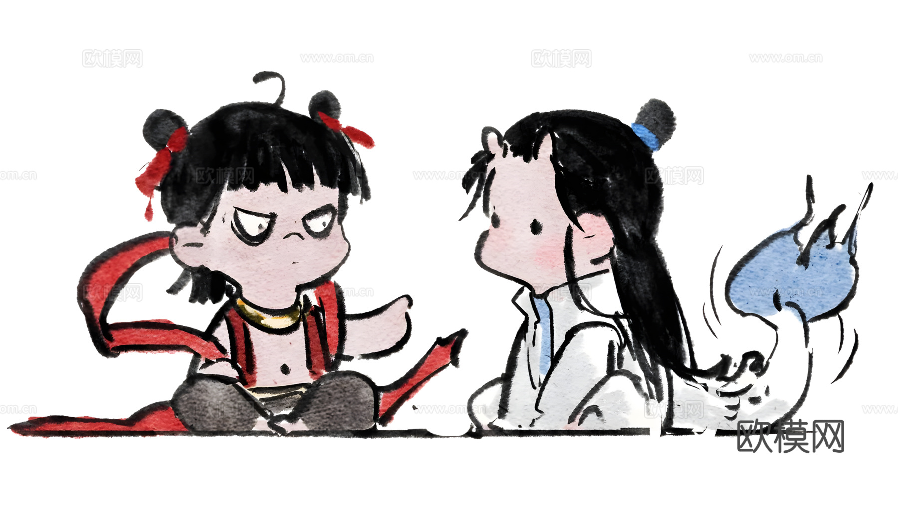 哪吒 壁纸 电影海报 二次元 动漫 卡通下载