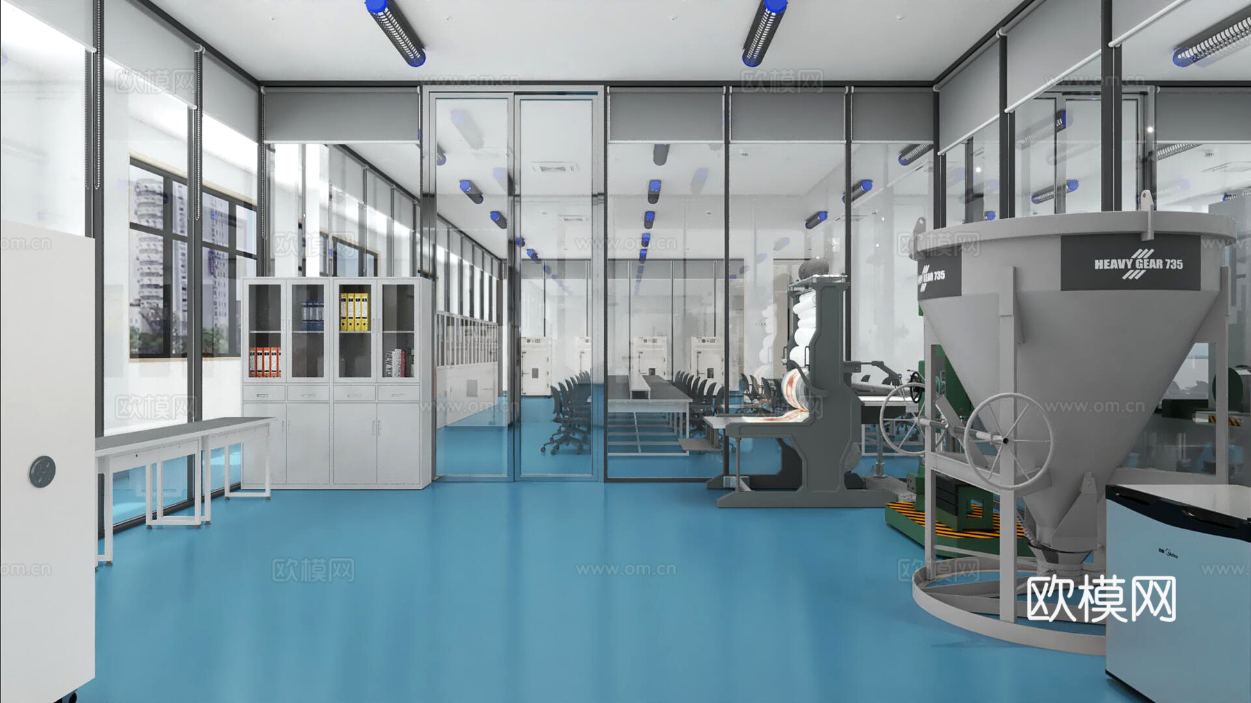 生产车间3d模型