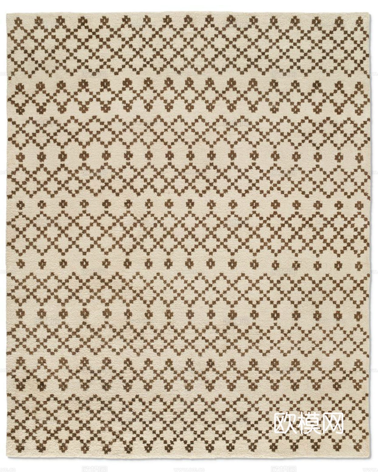 极简地毯  方形线条地毯  绒毛地毯下载