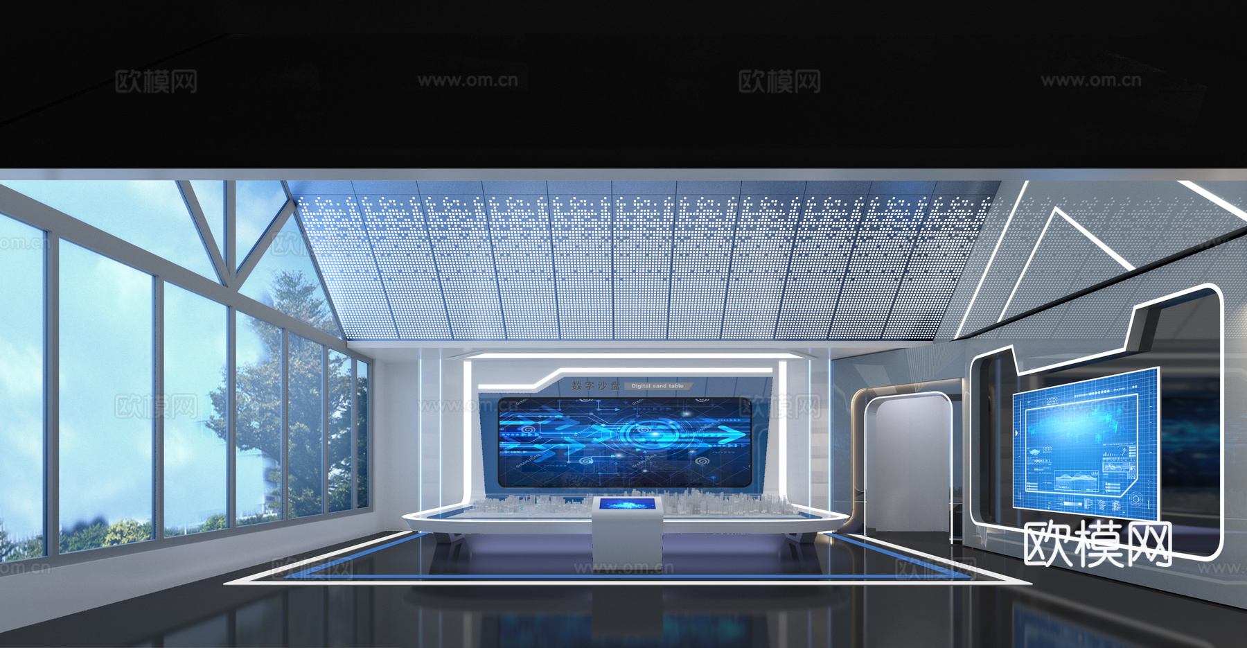 科技展厅3d模型