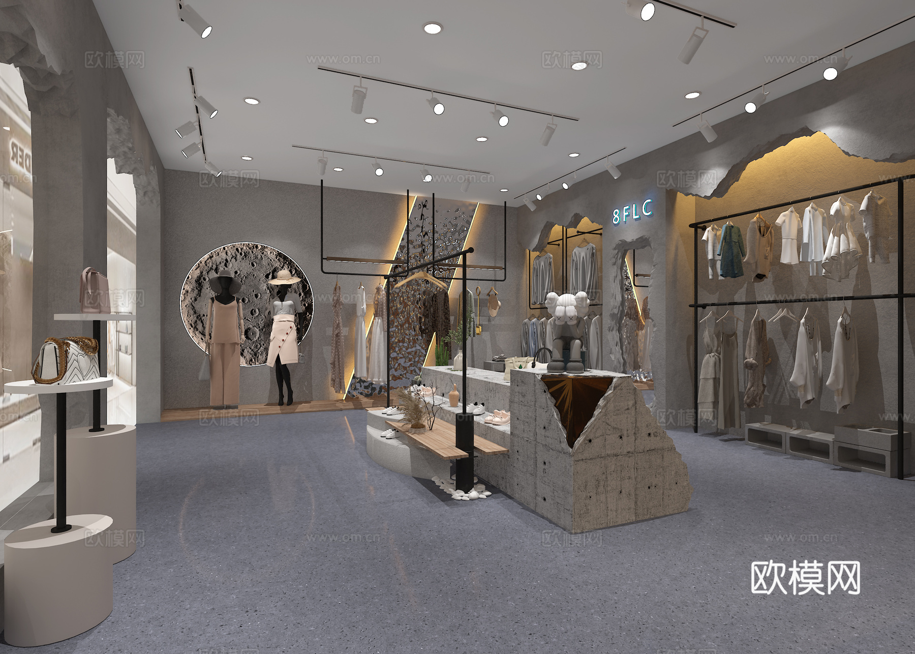 女装店3d模型