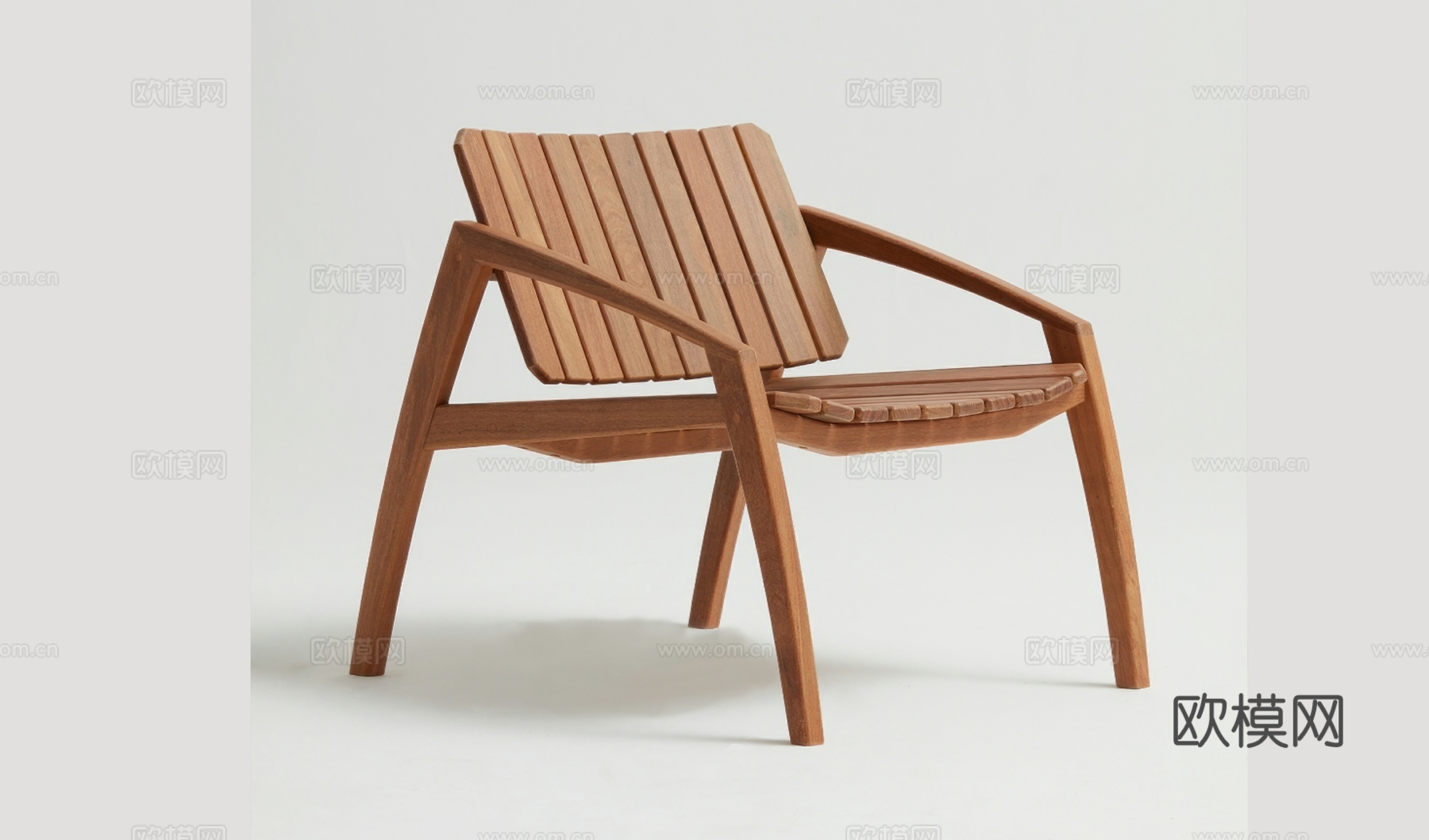 中古现代简约黑胡桃实木餐椅 实木靠背餐厅书房椅子su模型