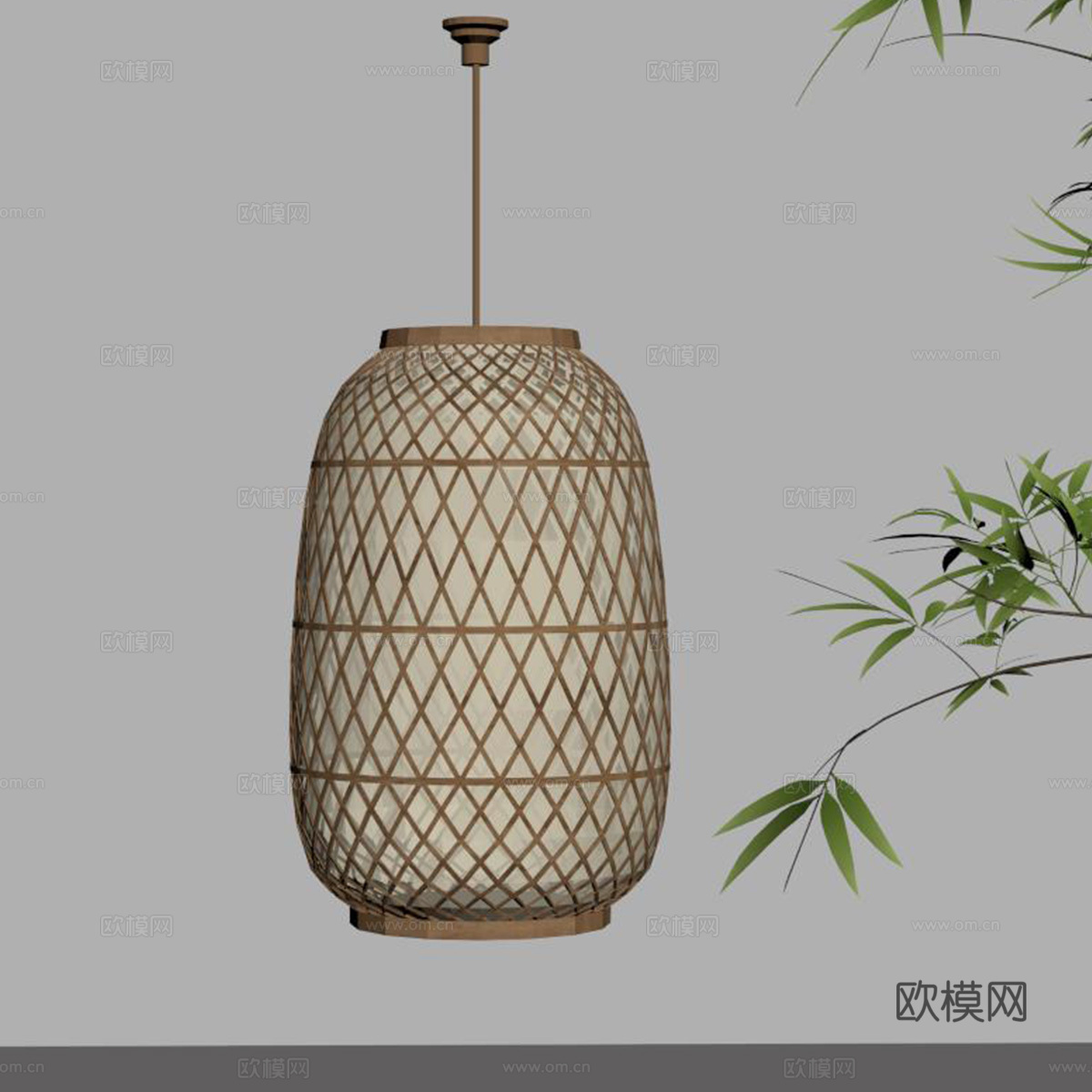 灯笼su模型下载（渲染图2）