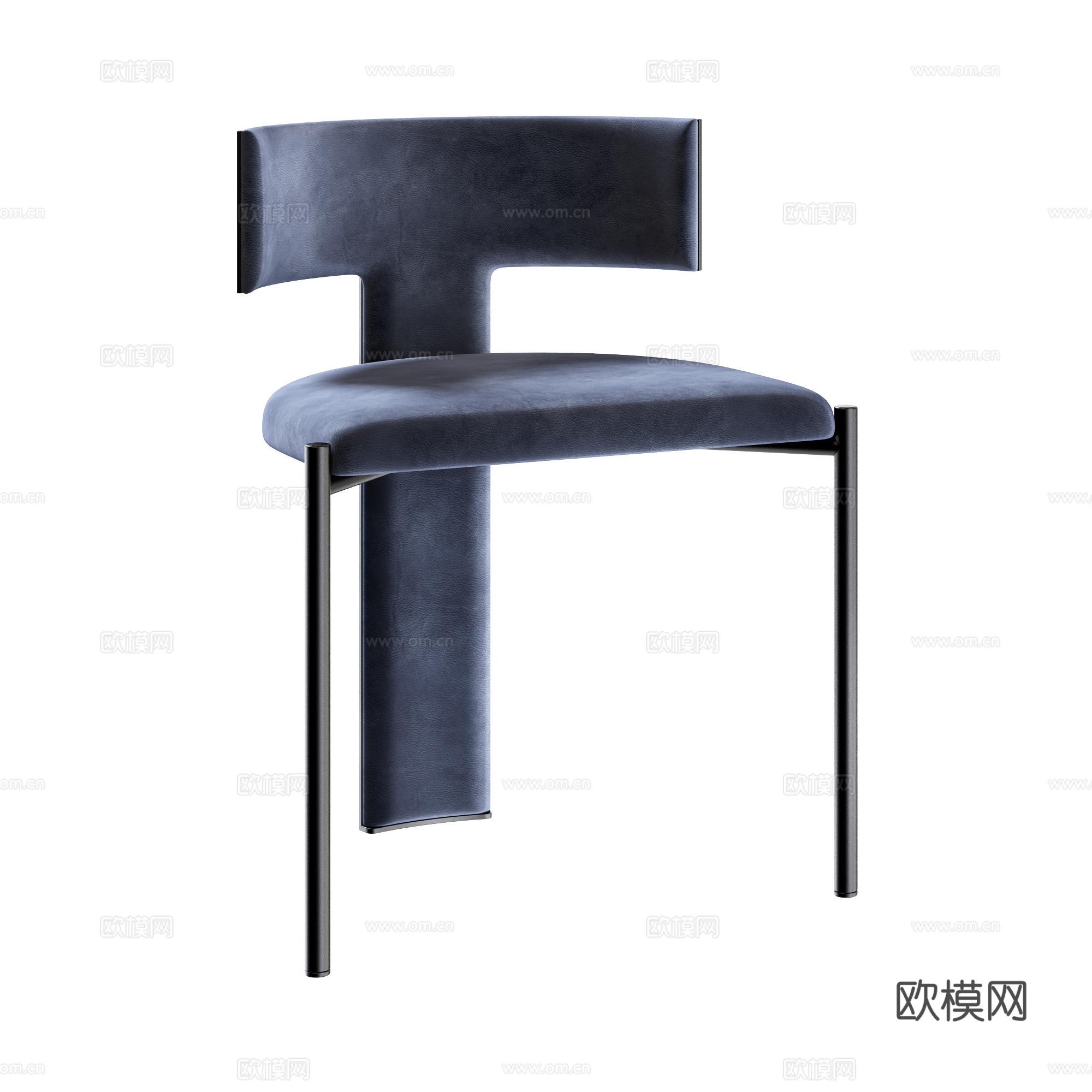 Baxter Zefir 椅子 意式单椅 现代单椅 极简餐椅3d模型