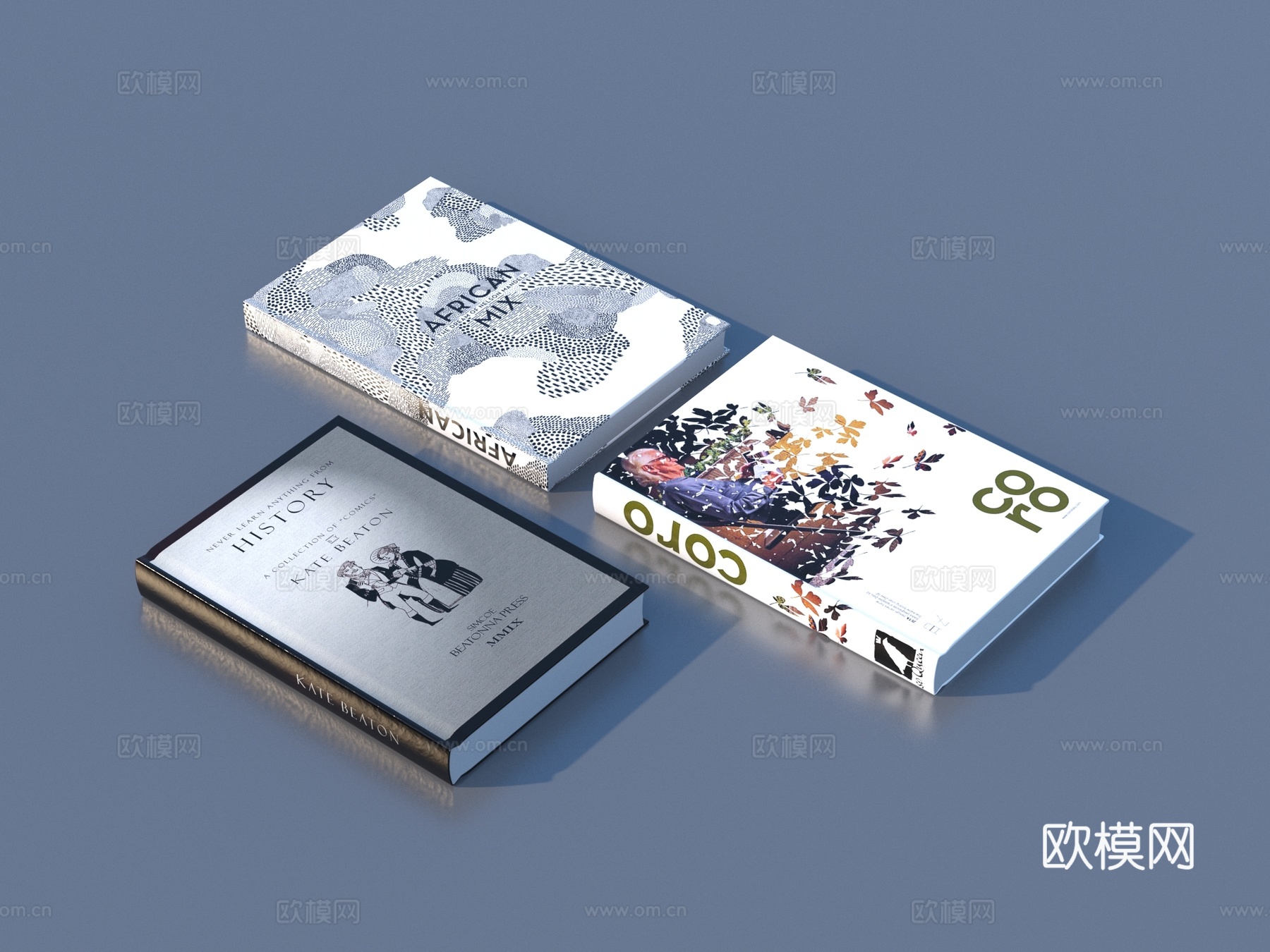 书 笔记本 名著小说 杂志 书刊3d模型
