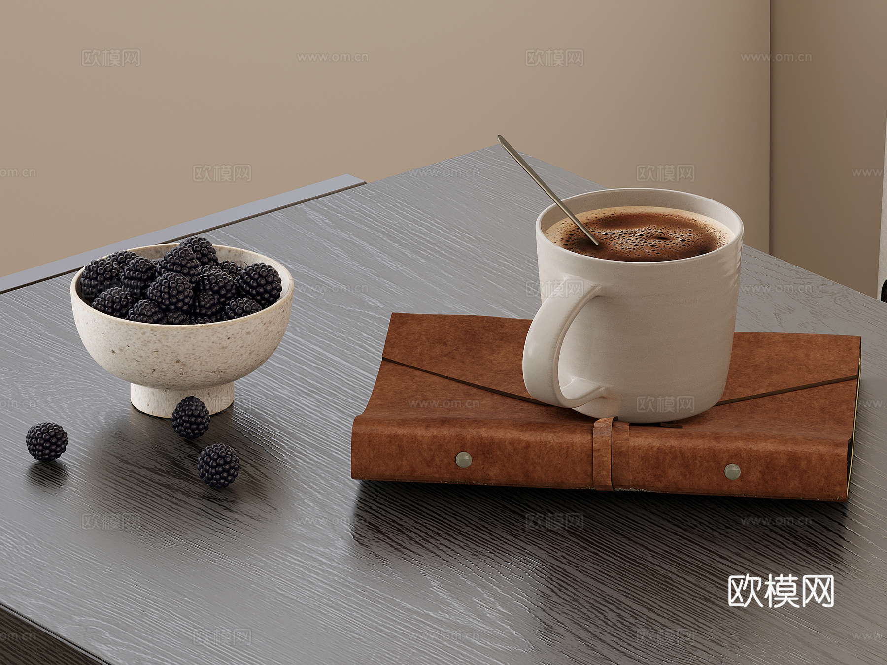咖啡杯 现代咖啡杯 杯子杯具 装饰品摆件su模型