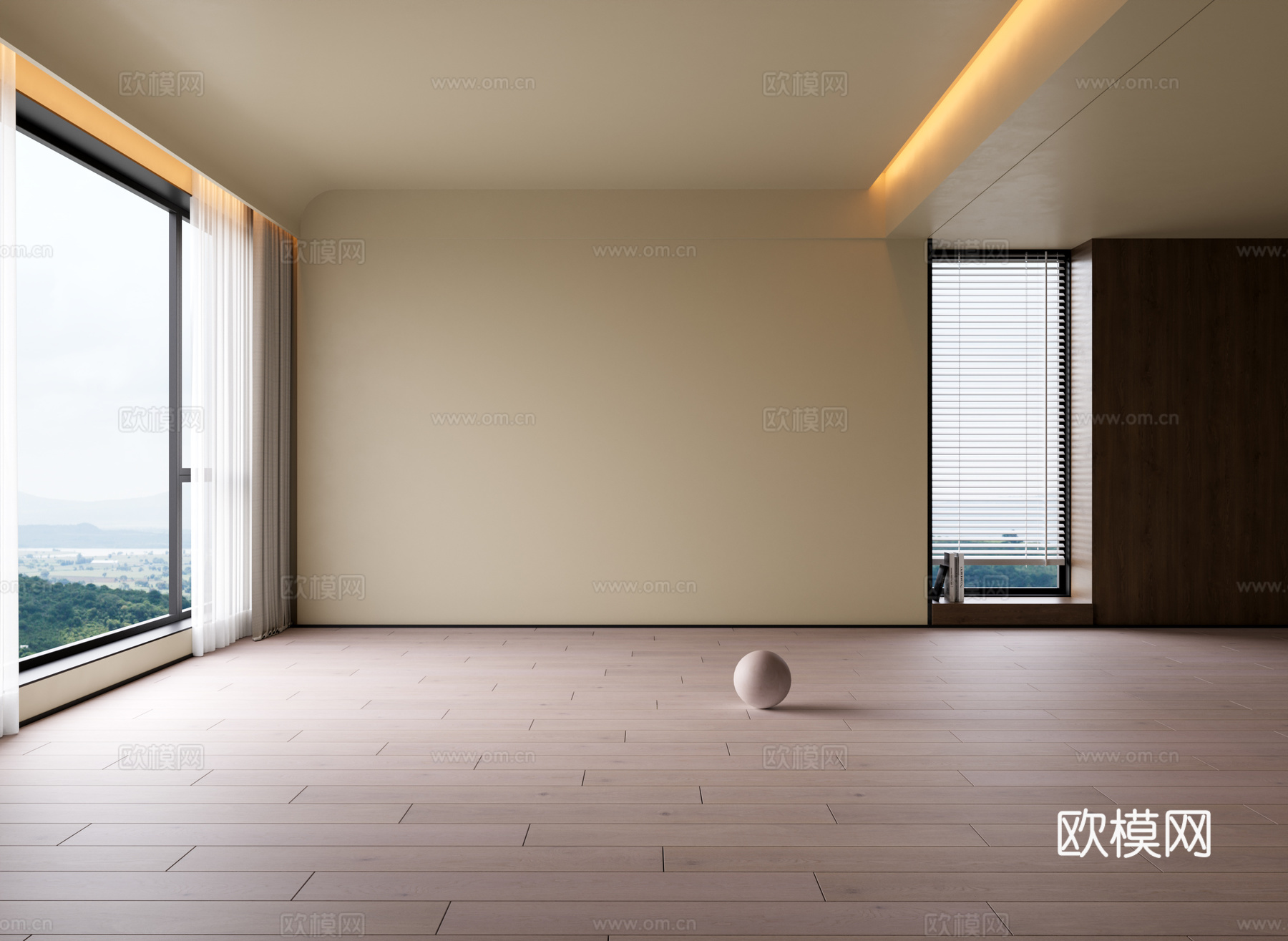 法式实木地板 亮紫色木地板 工字铺贴地板 卧室地板3d模型