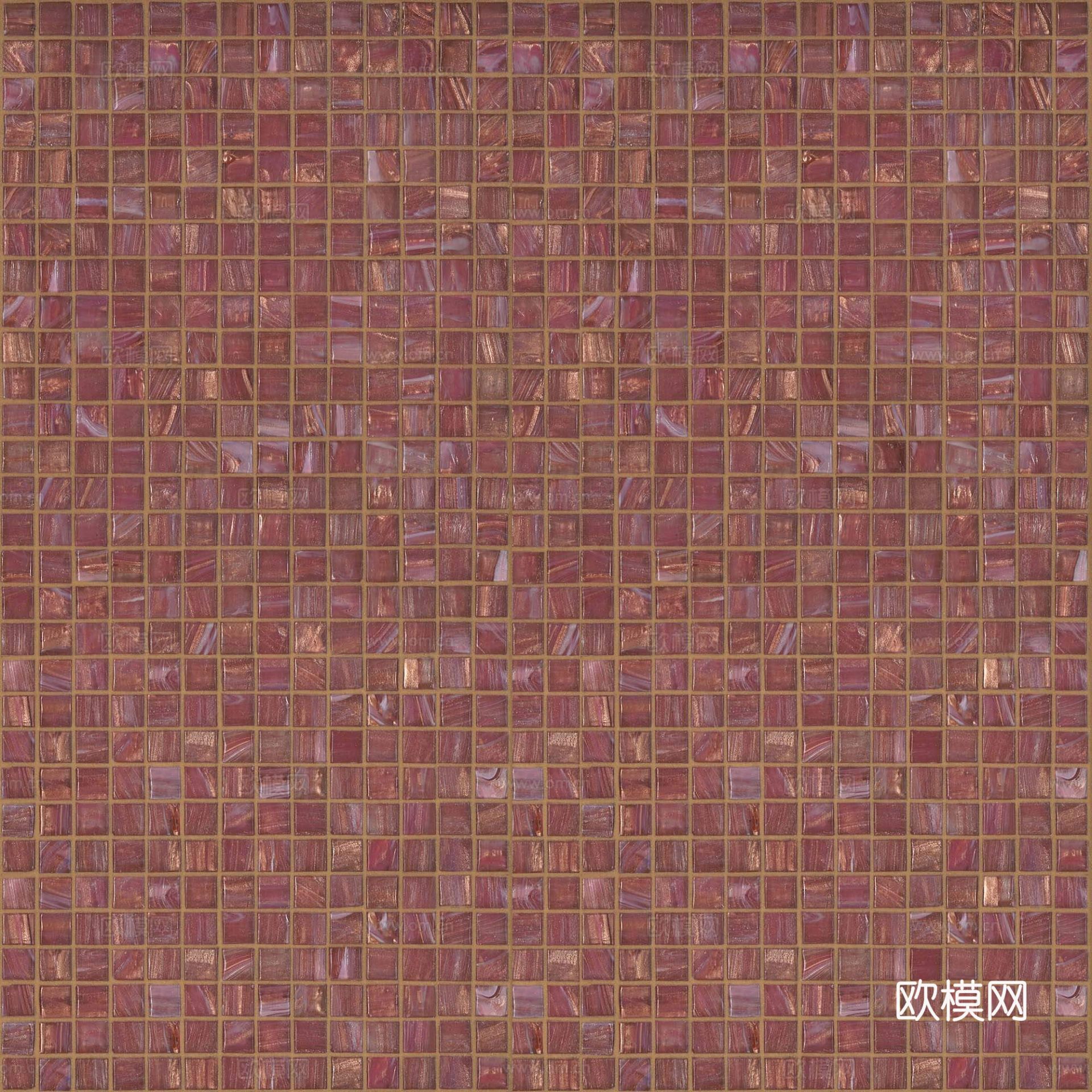 暗红色马赛克贴图