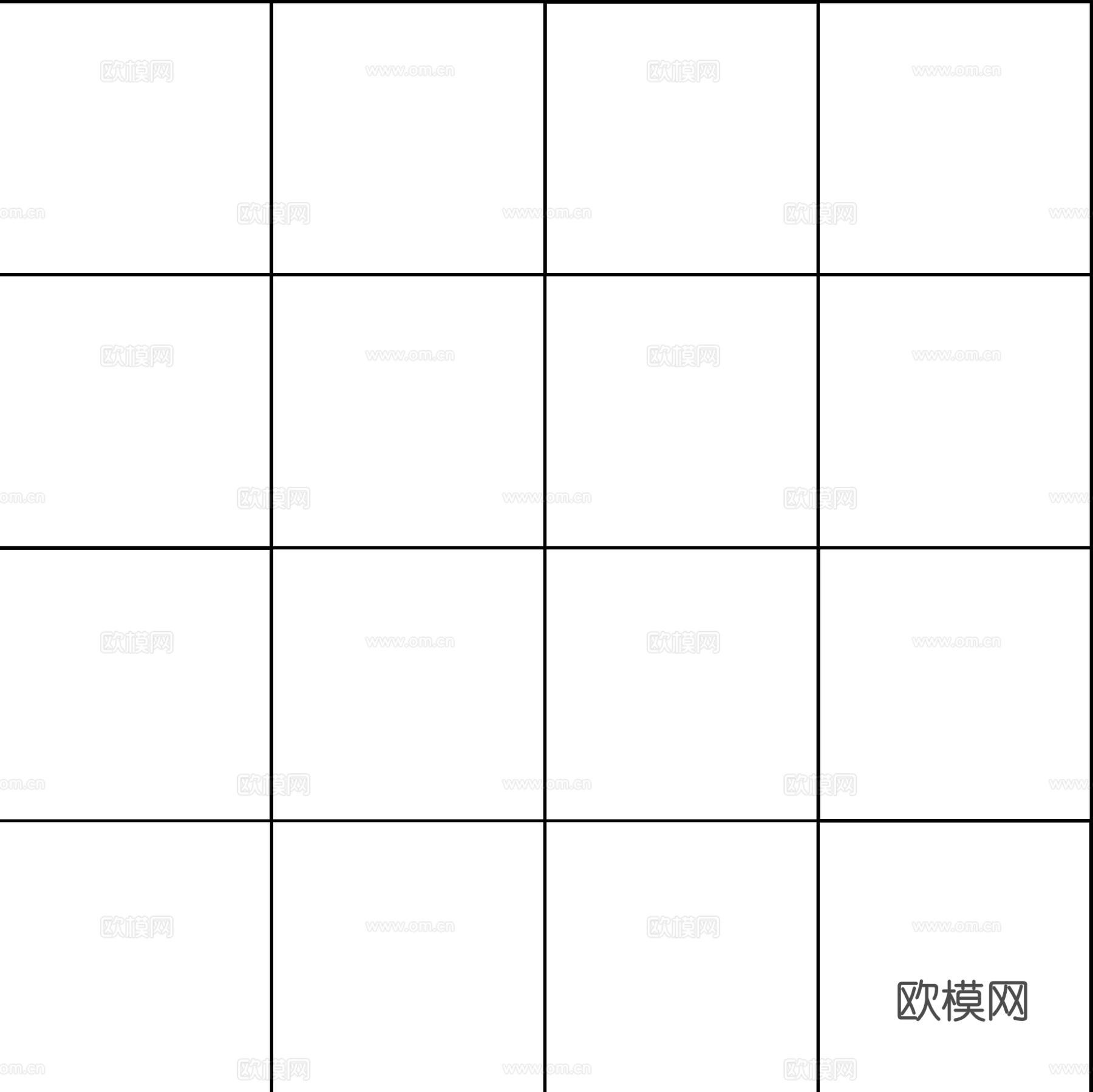 纯白色马赛克贴图