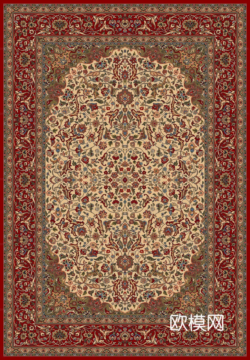 欧式法式地毯 块毯 花纹地毯 波斯地毯下载