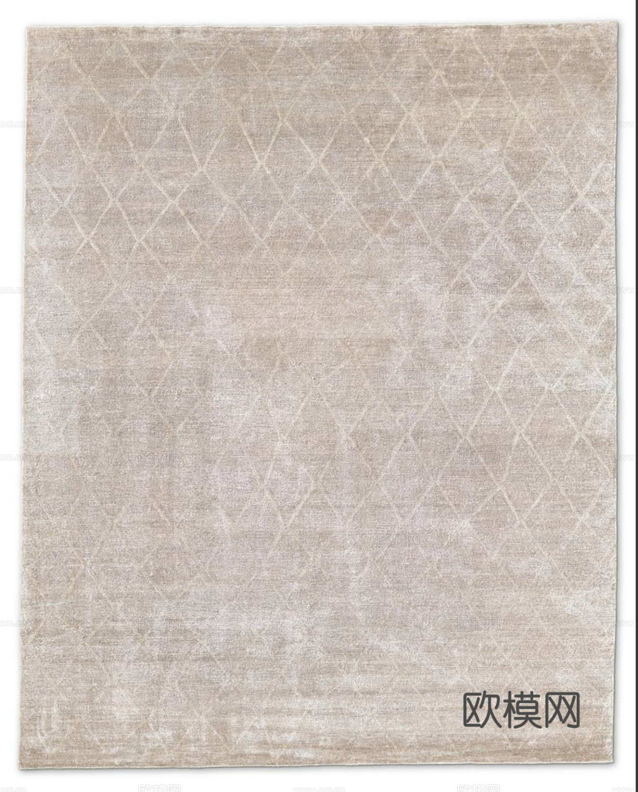 极简地毯  方形线条地毯  绒毛地毯下载