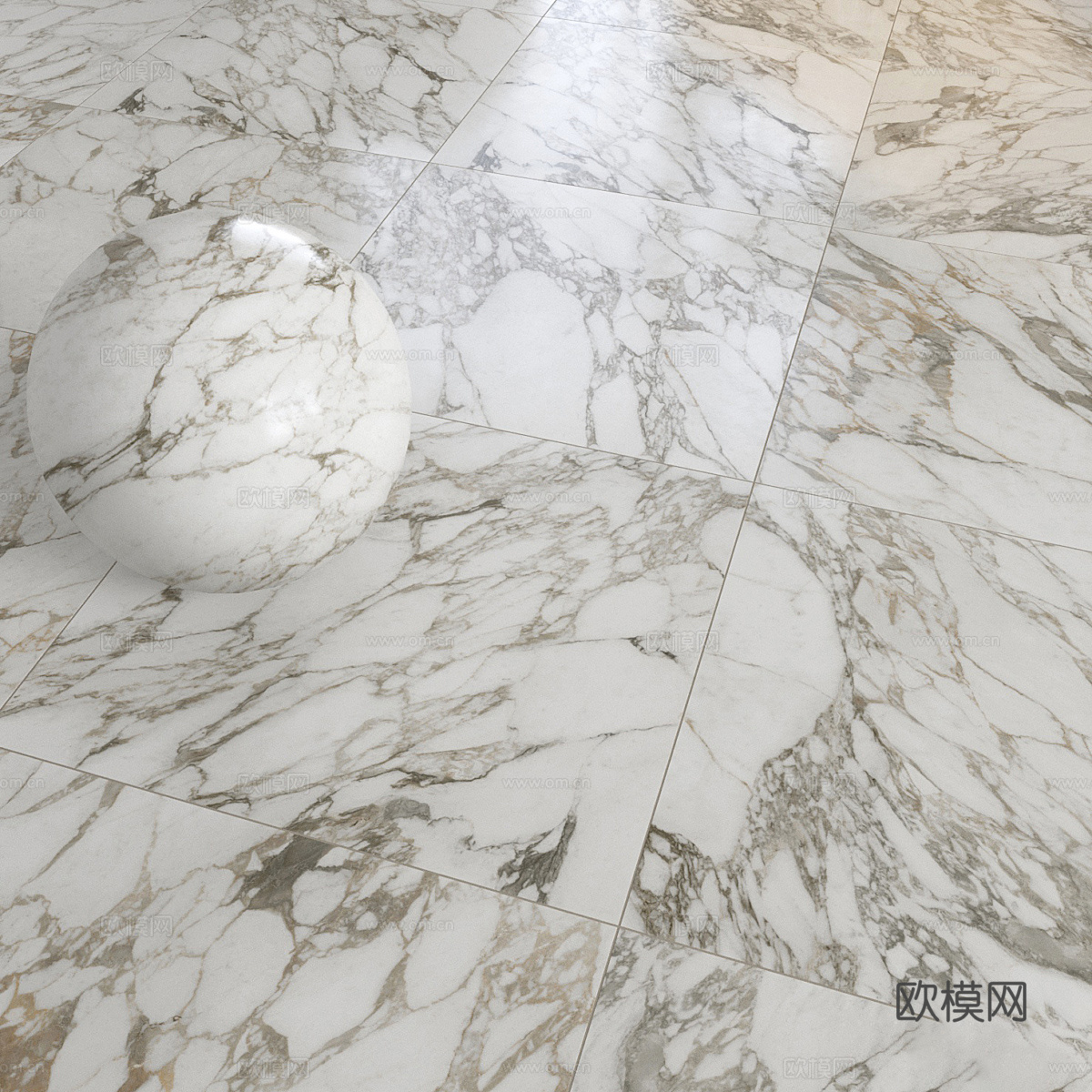 瓷砖 大理石 岩板 PU石材3d模型