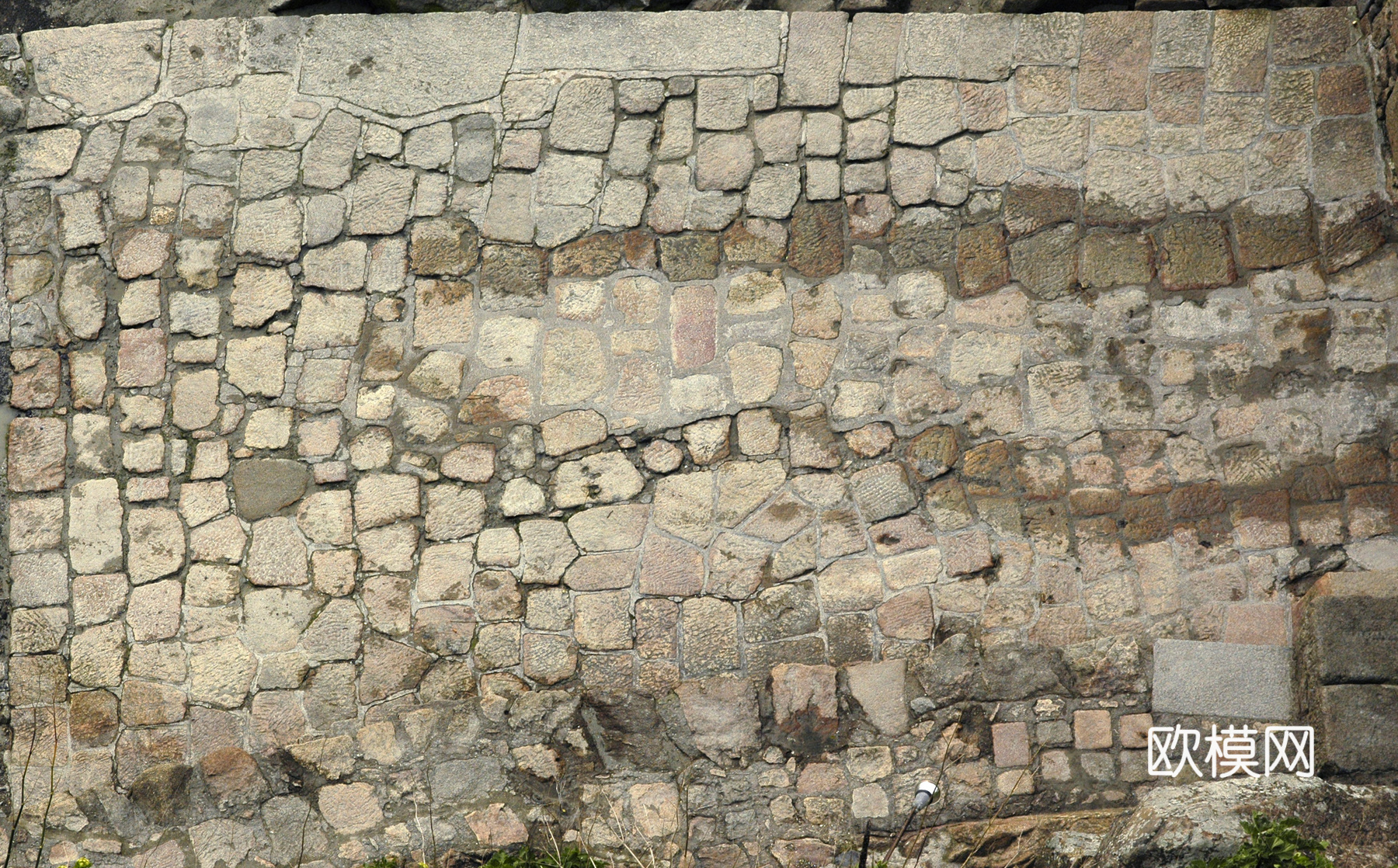 砖块路面  石材拼花 古典墙砖地砖下载