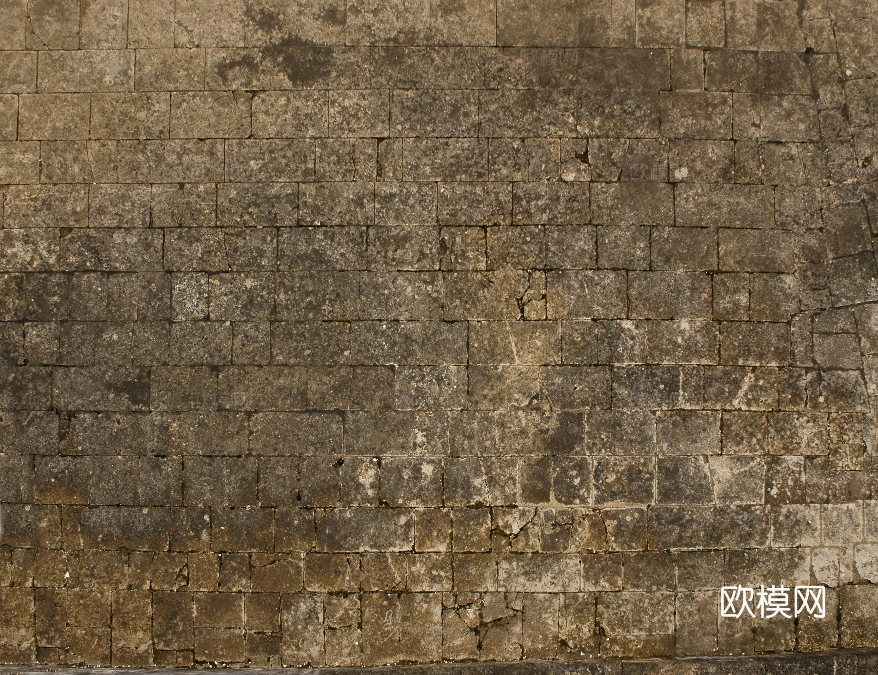 砖块路面  石材拼花 古典墙砖地砖下载