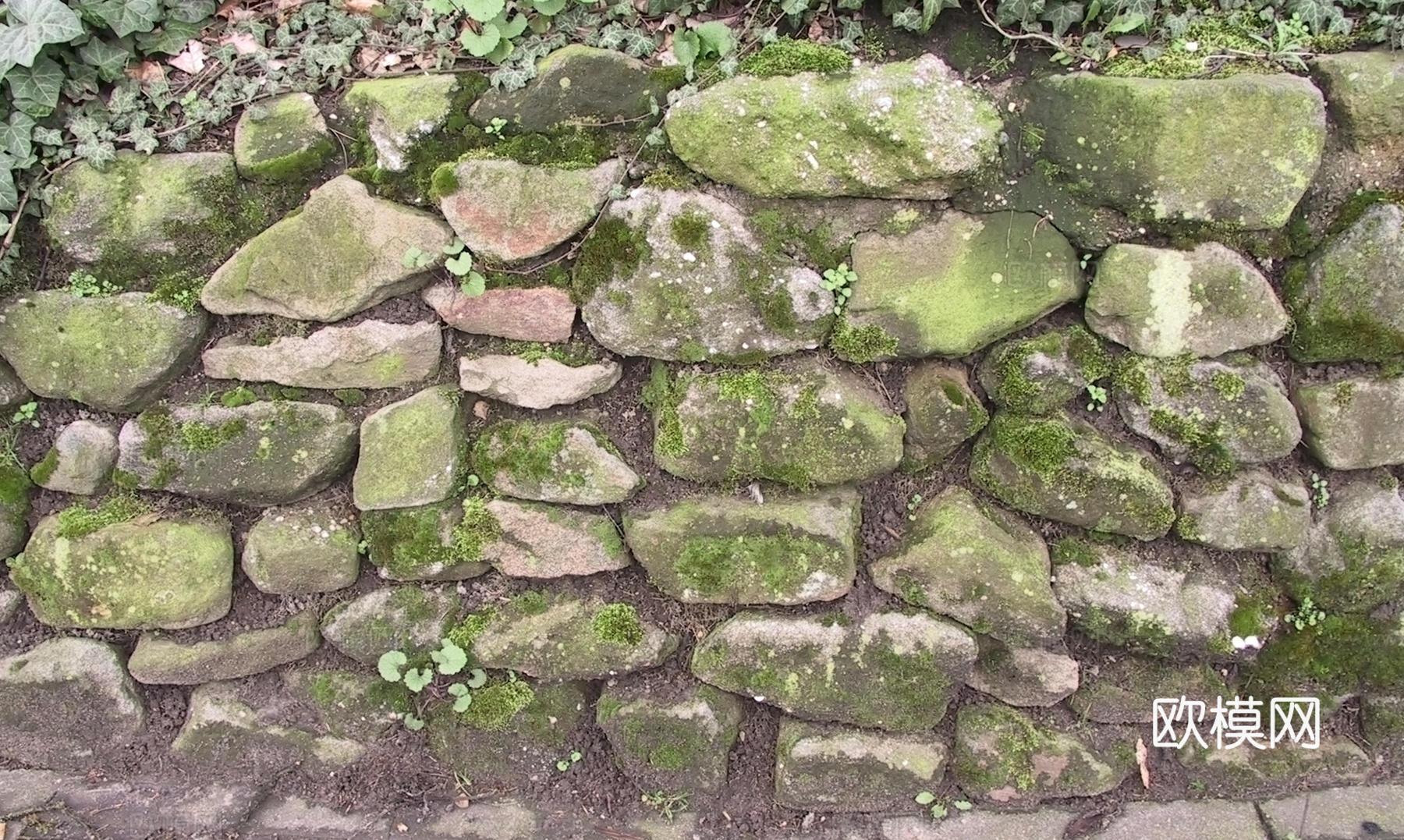 砖块路面  石材拼花 古典墙砖地砖下载