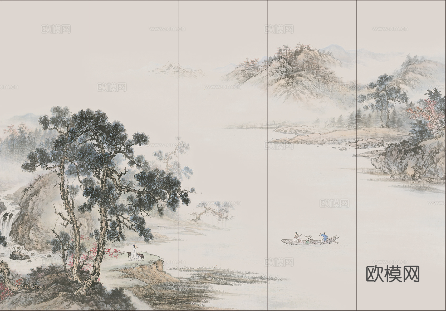 壁画墙画墙纸贴图