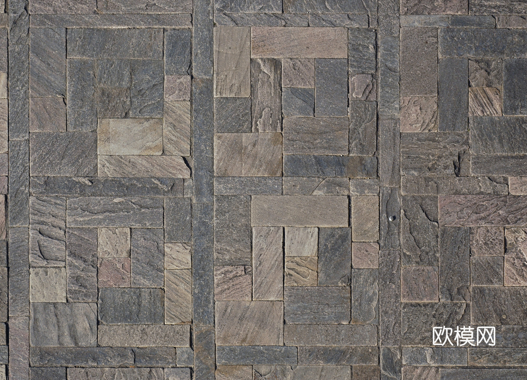 石材拼花 复古做旧墙砖地砖  砖块路面下载