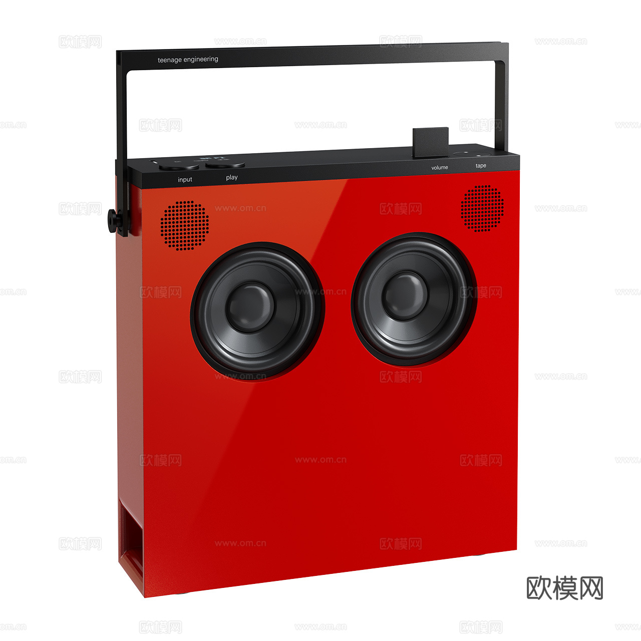 Teenage Engineering 极简音响 扬声器3d模型