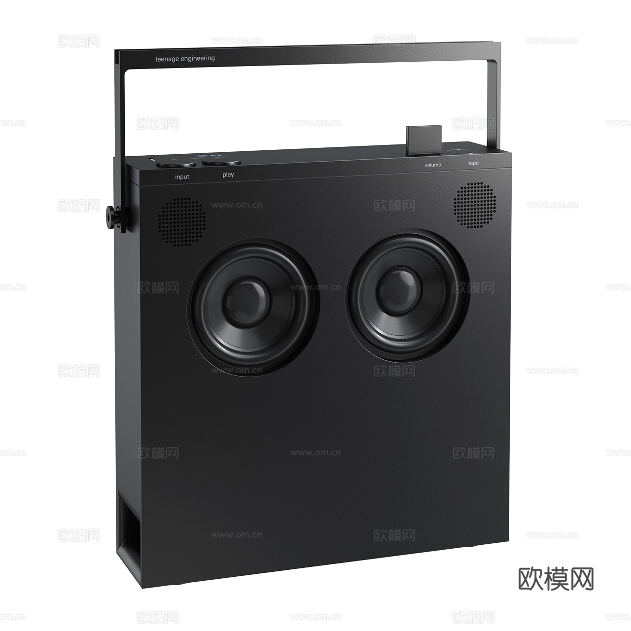 Teenage Engineering 极简音响 扬声器3d模型
