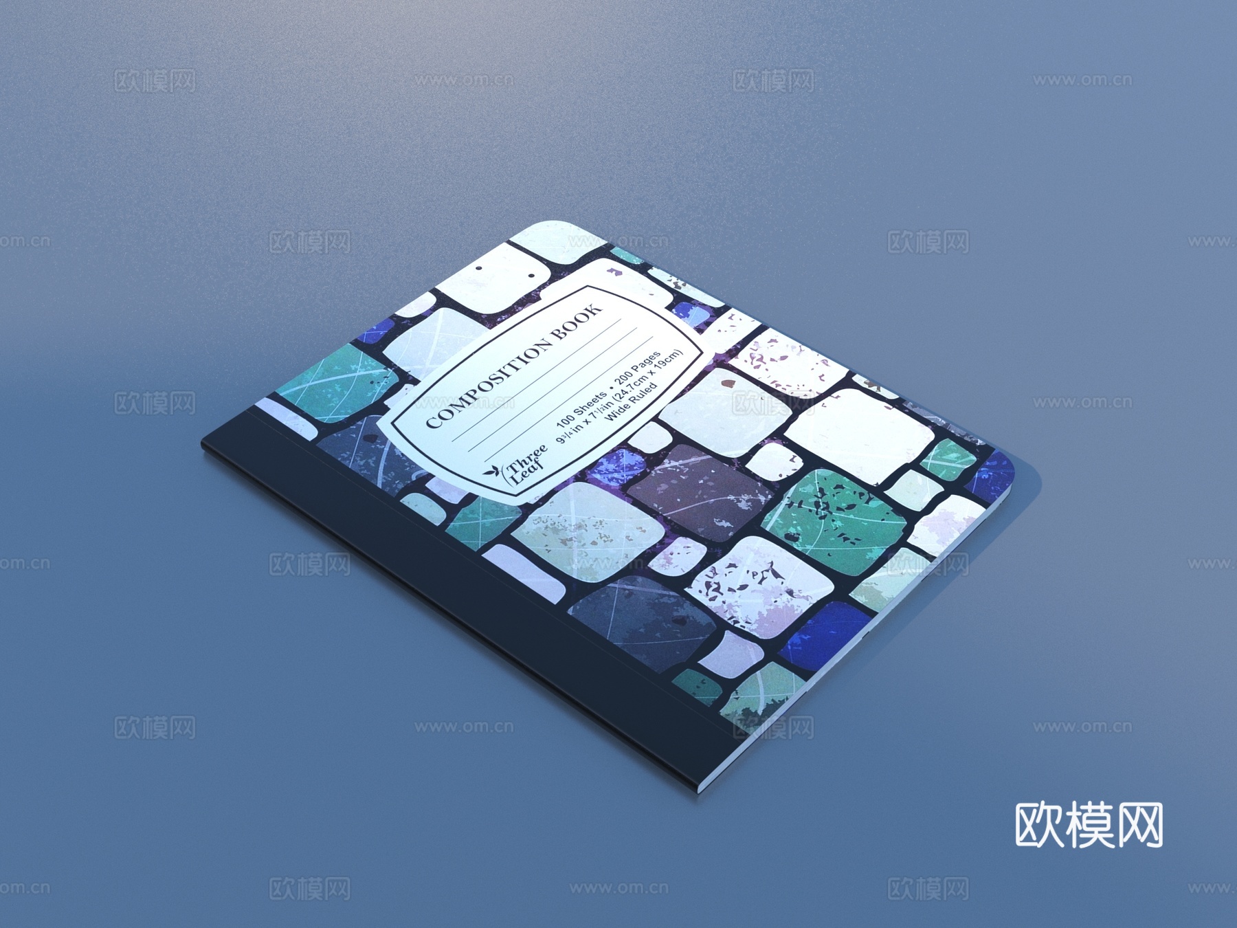 书 笔记本 儿童画本 画册3d模型