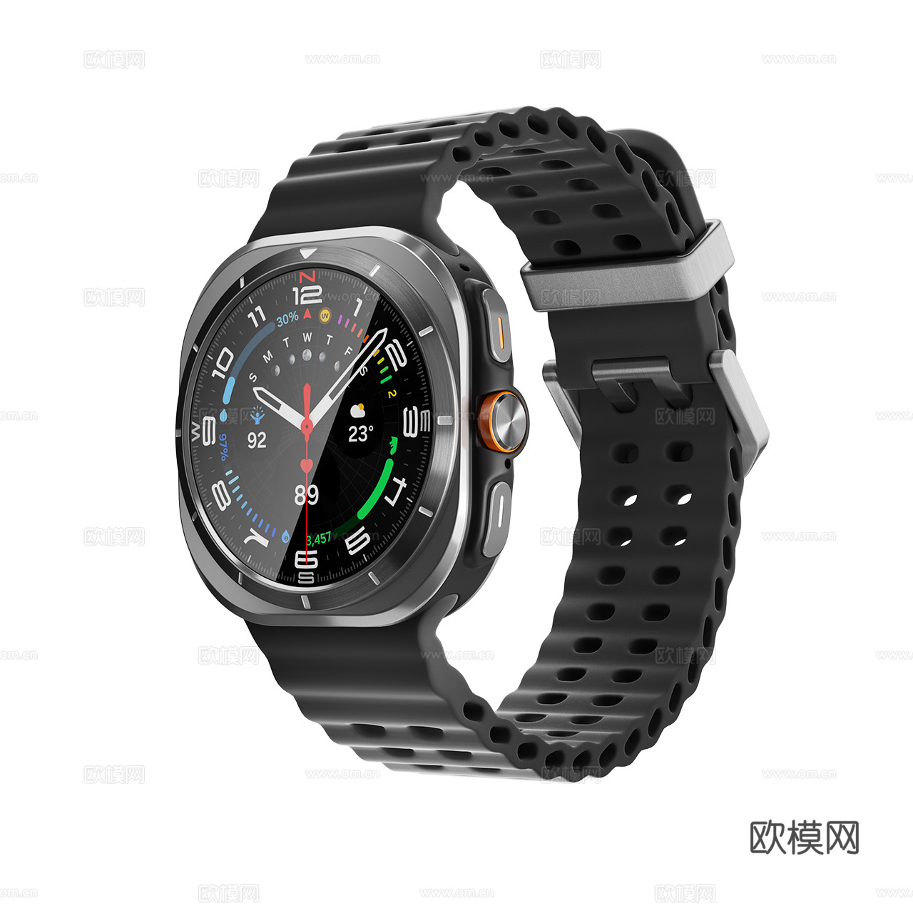 三星 手表 智能手表 Galaxy Watch3d模型