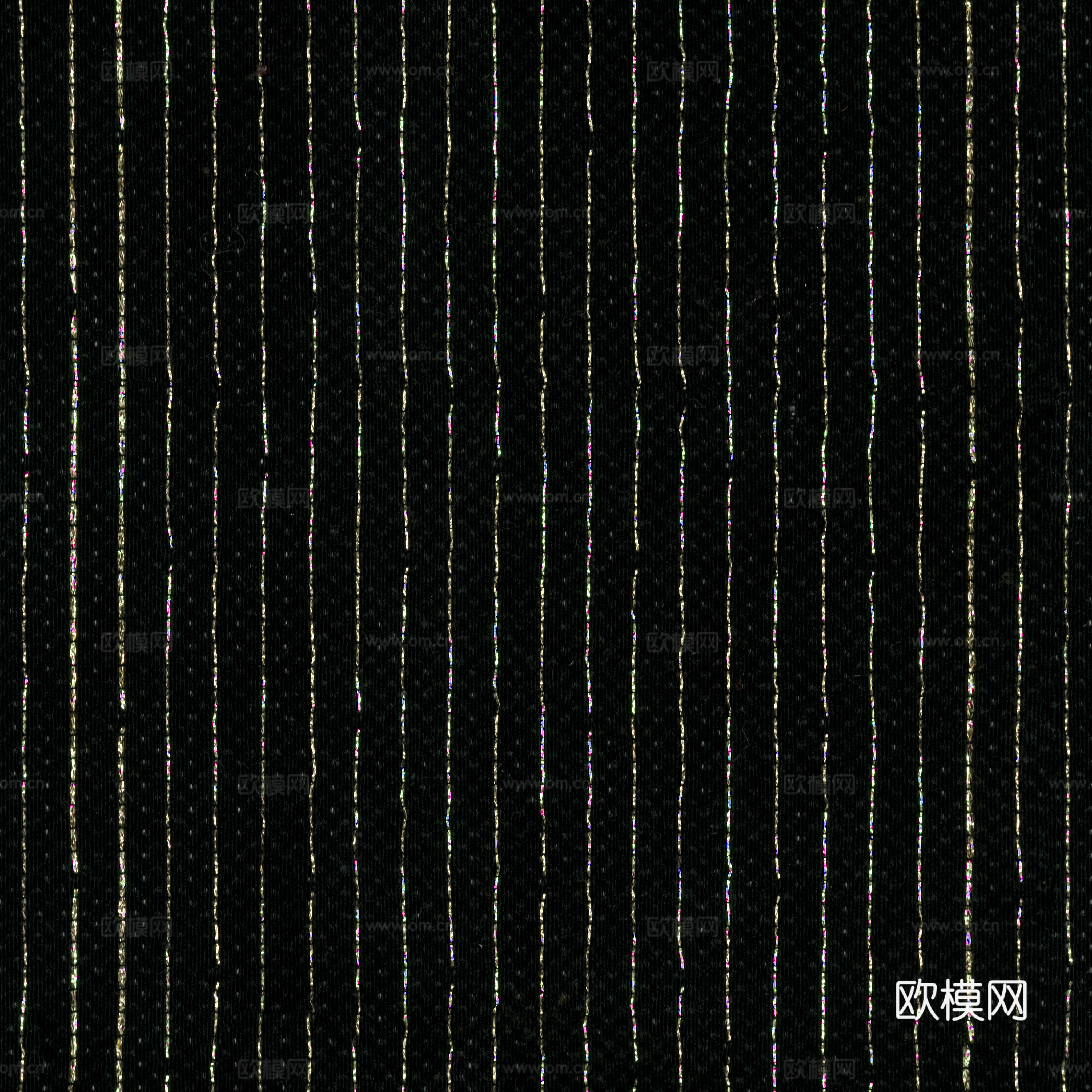黑色条纹布料贴图