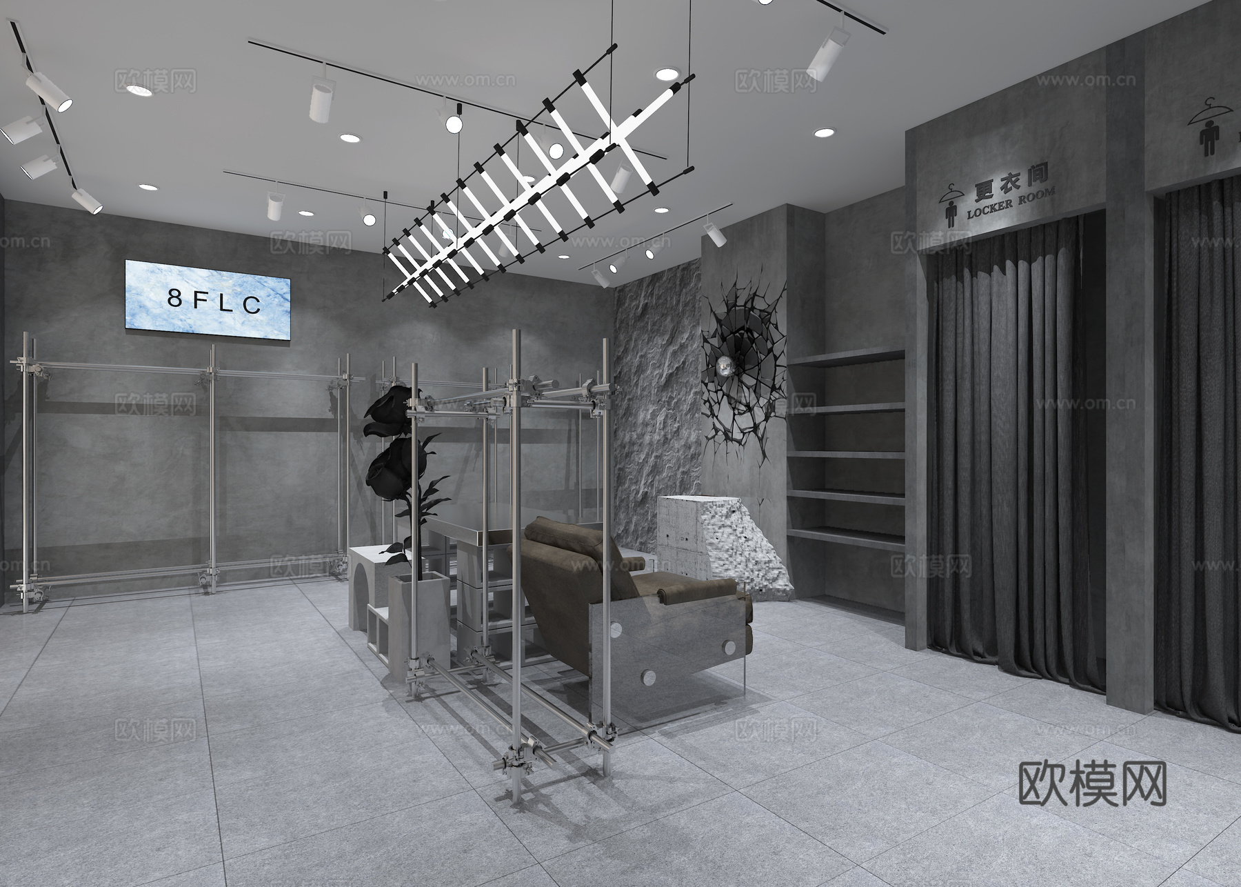 服装店3d模型