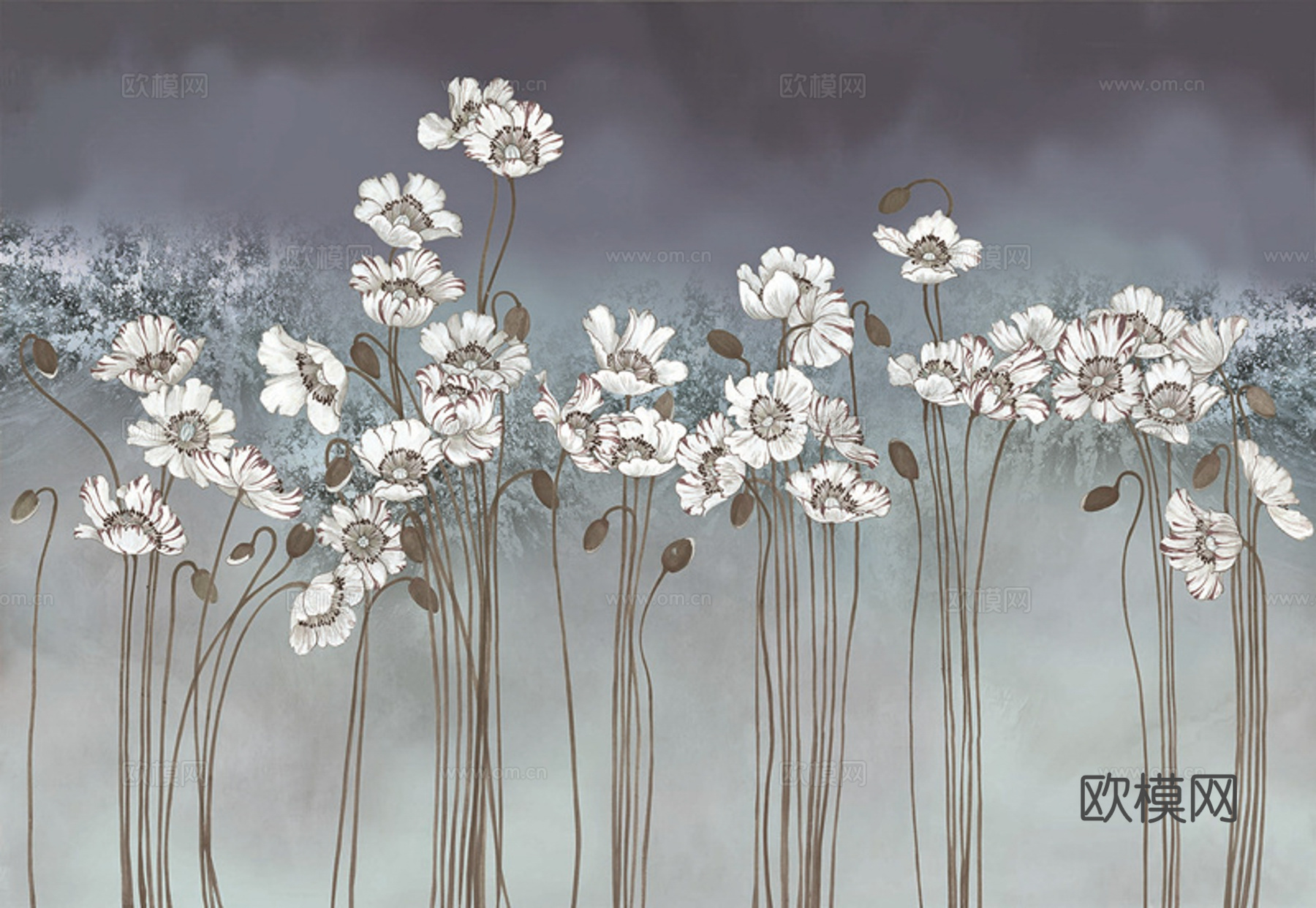 植物装饰画下载