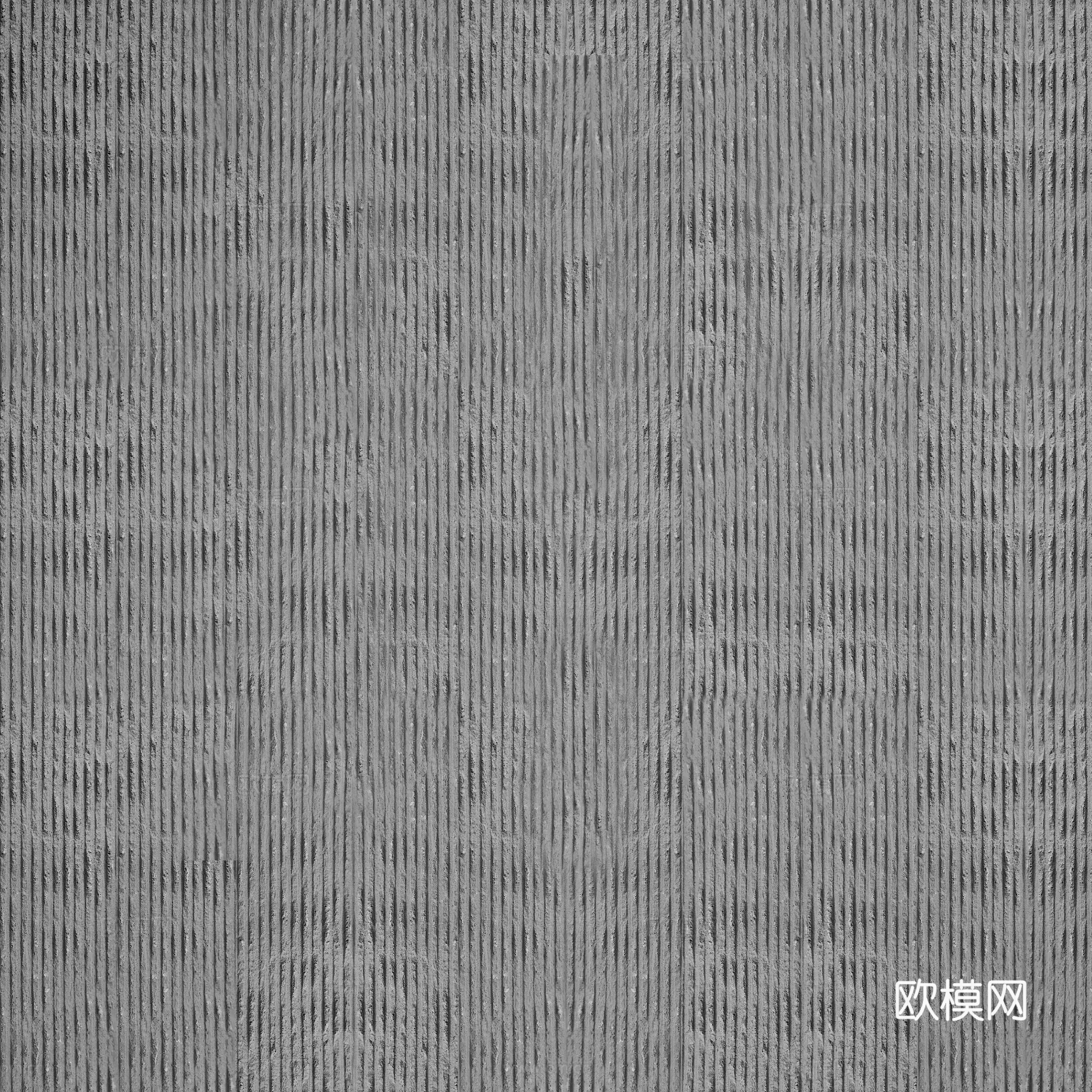 灰色竖纹肌理文化石墙面贴图