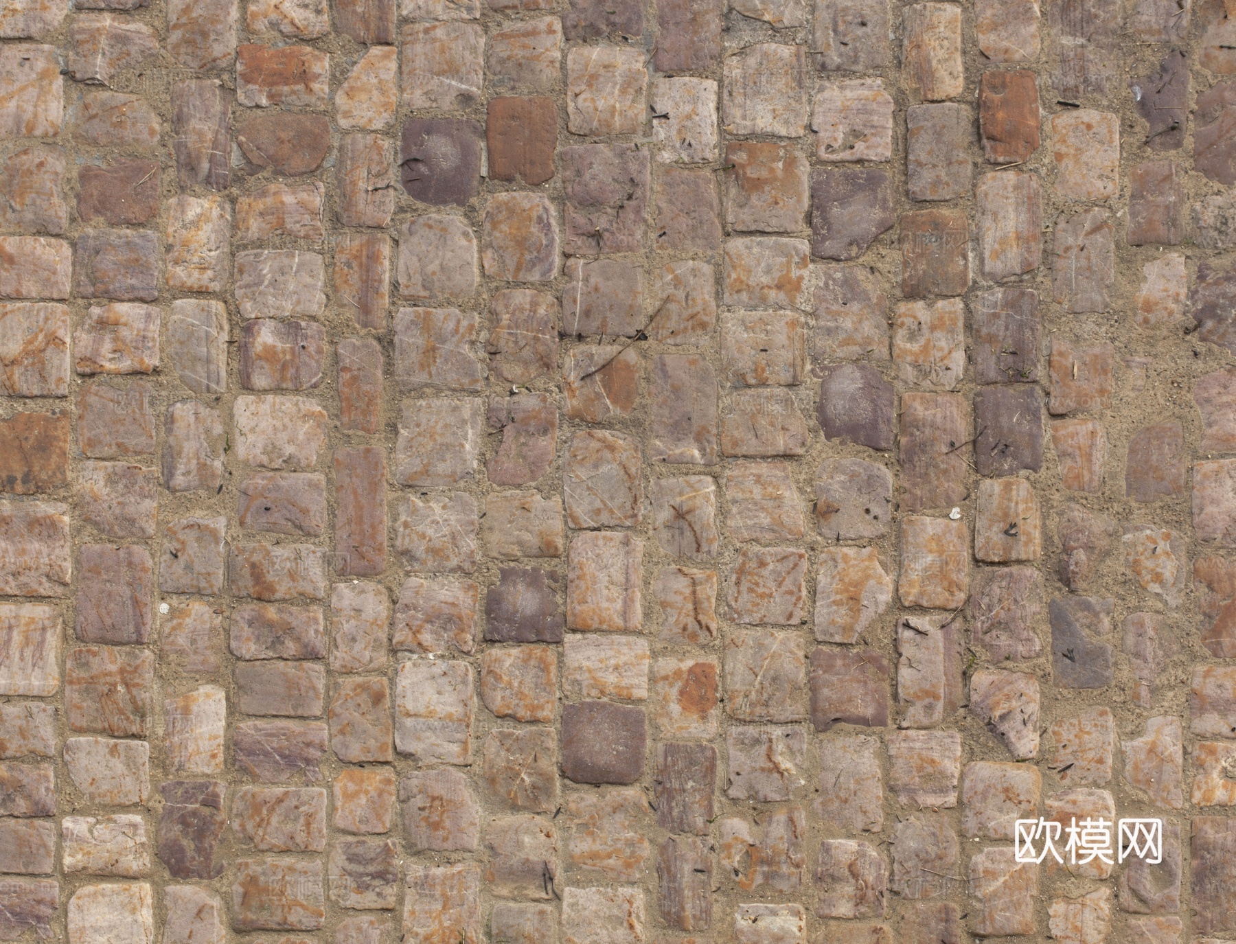 砖块路面  石材拼花 古典墙砖地砖下载