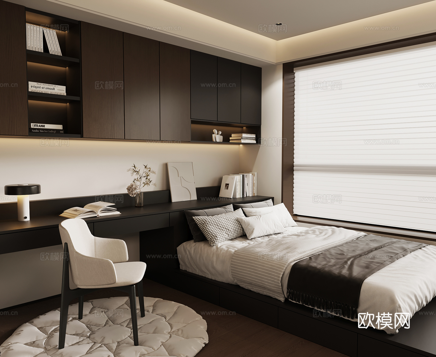 意式榻榻米3d模型