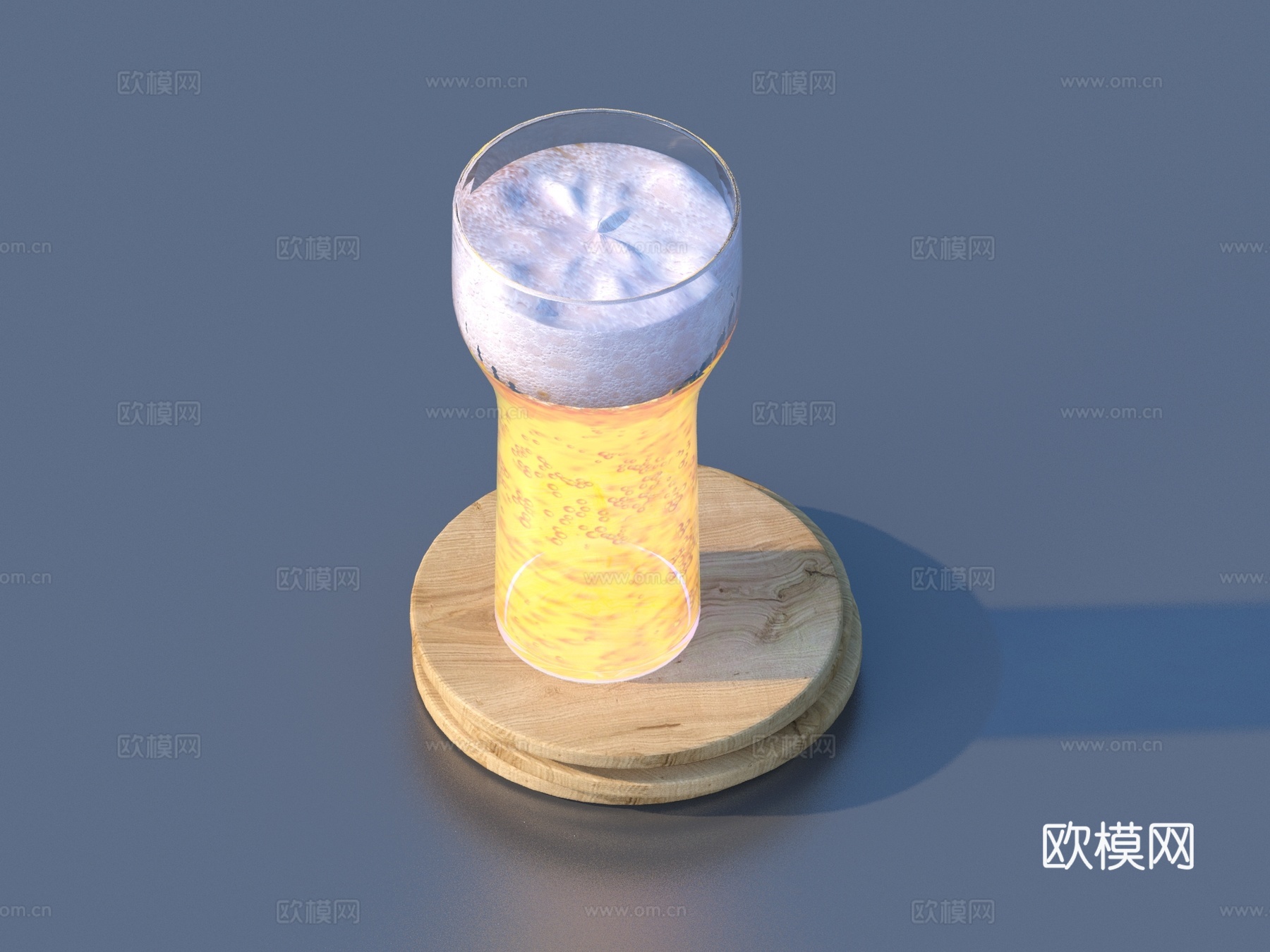 玻璃水杯 啤杯 啤酒 可乐3d模型