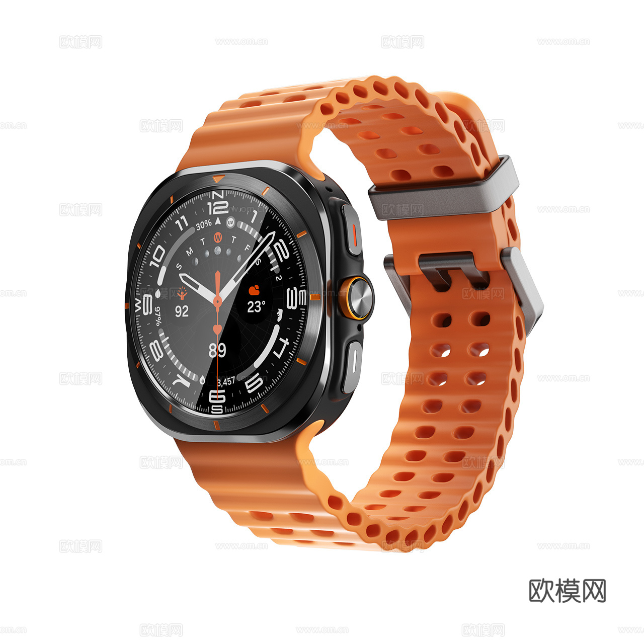 三星 手表 智能手表 Galaxy Watch3d模型