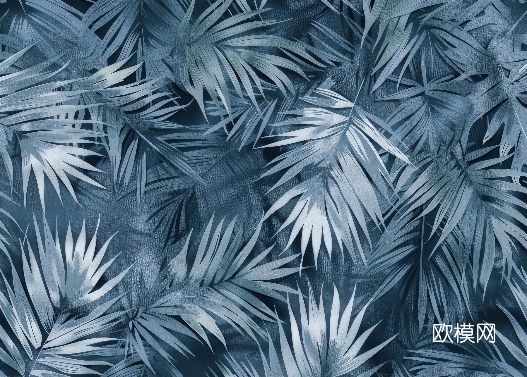 欧式田园热带雨林壁纸下载（渲染图2）