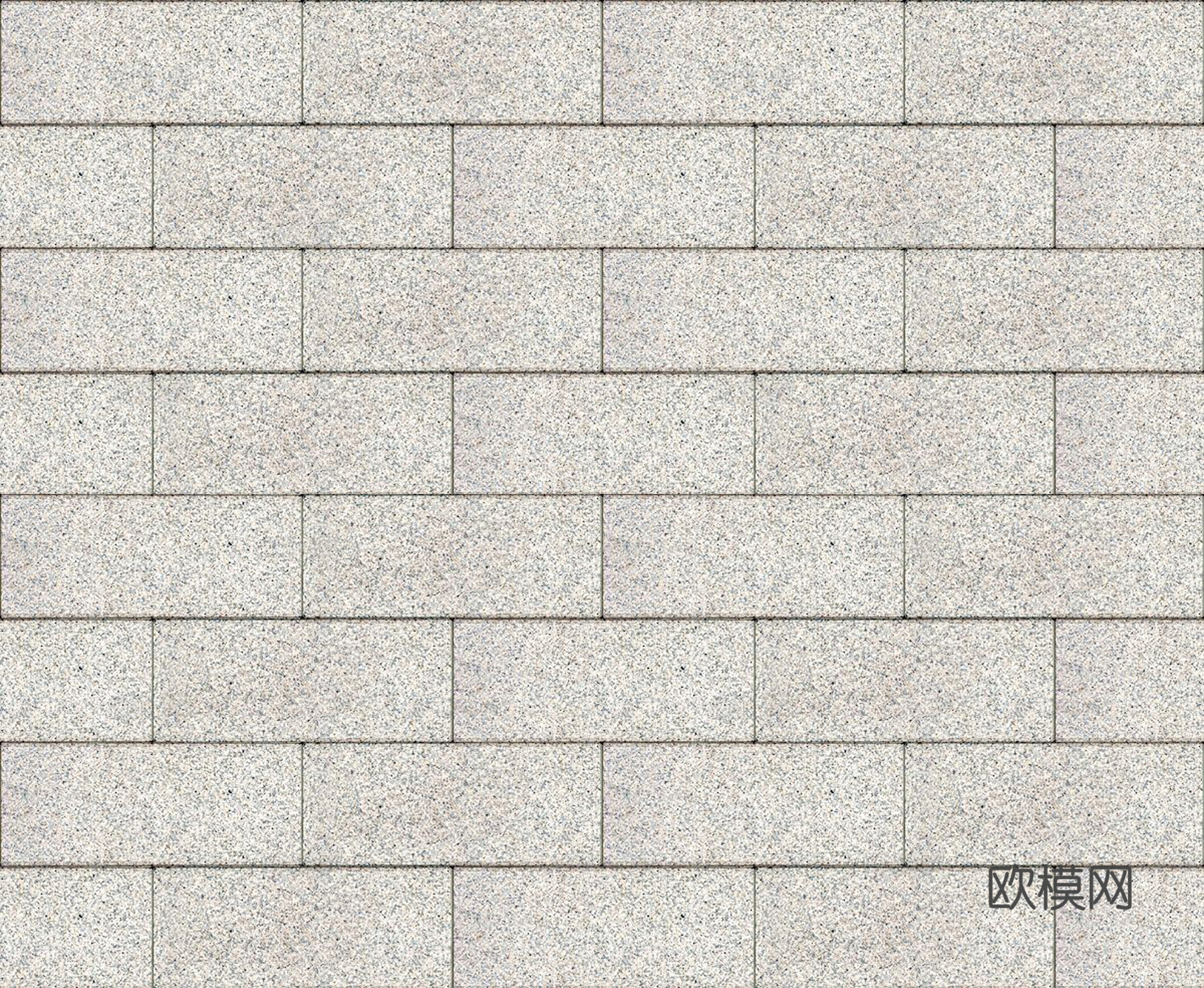 芝麻白工字铺墙砖贴图