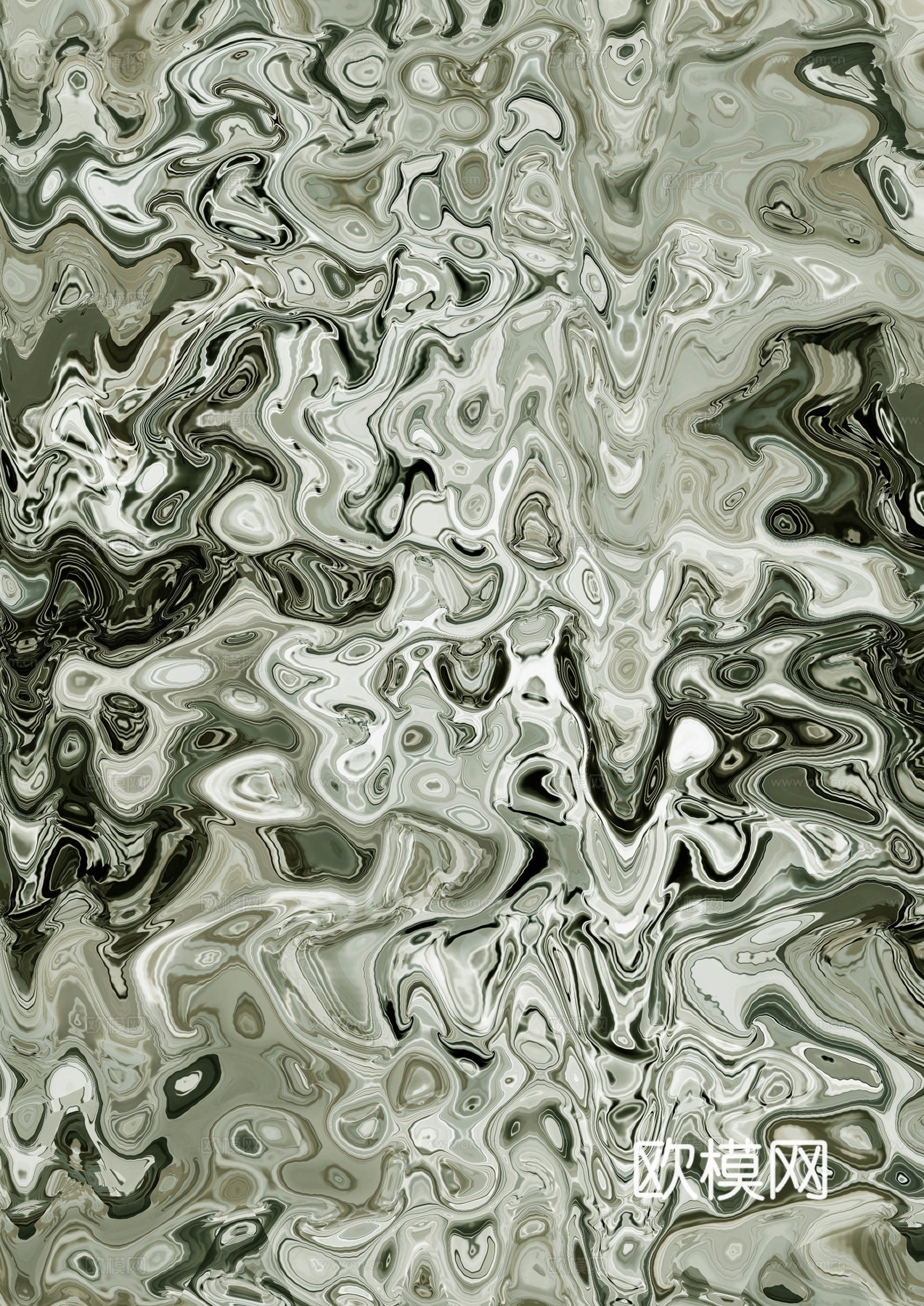水波纹不锈钢贴图1
