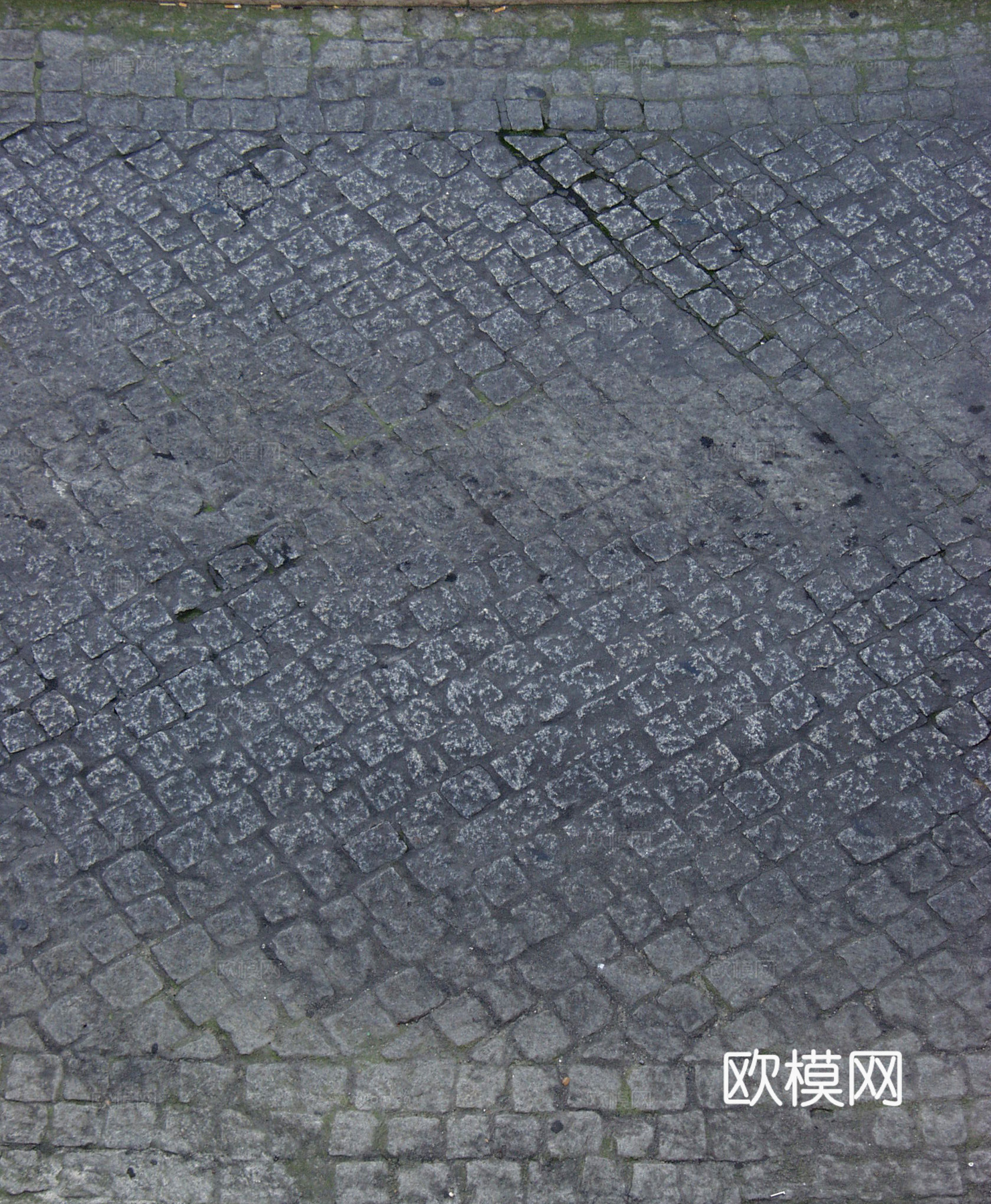 砖块路面  石材拼花 古典墙砖地砖