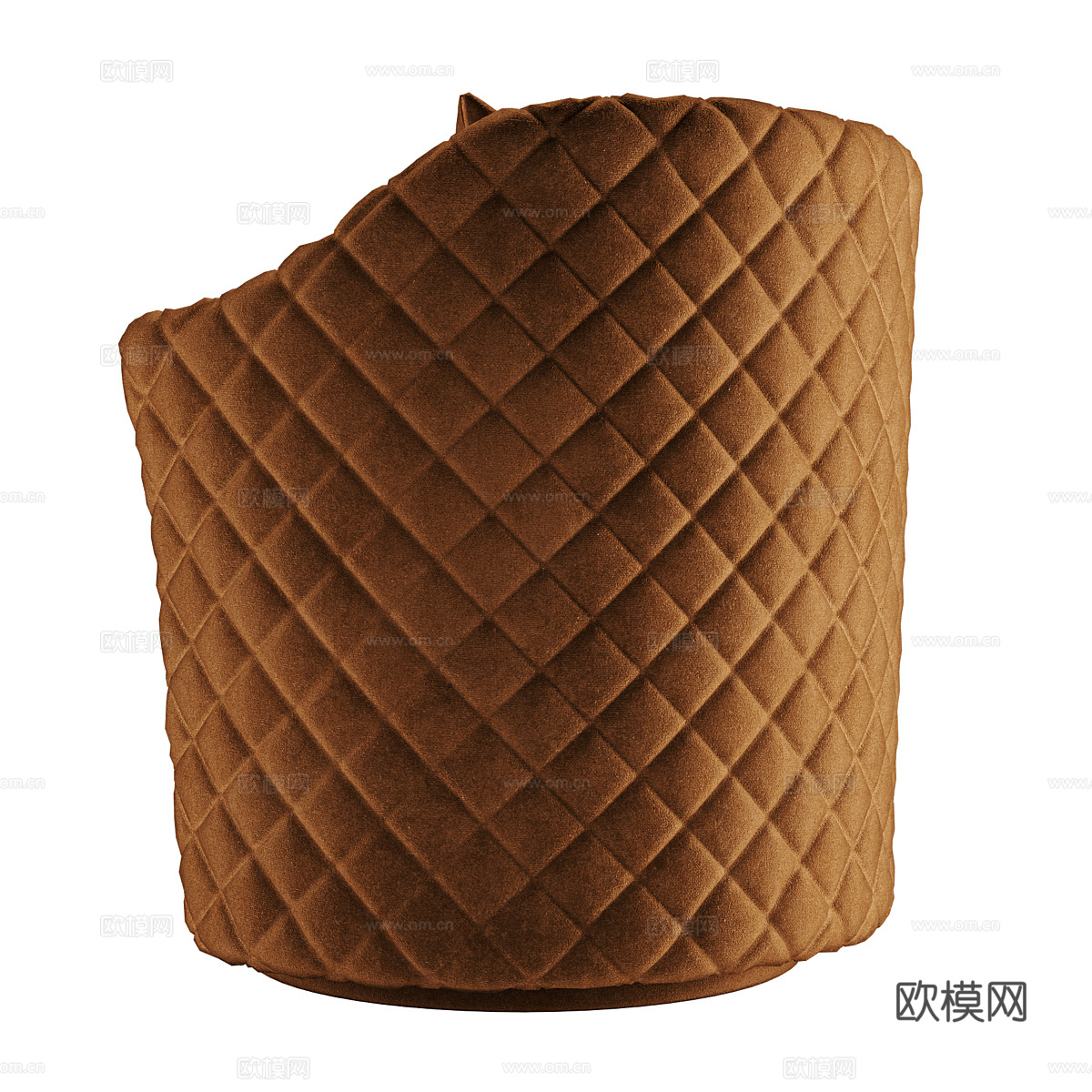 现代意式轻奢 Verona Basic 扶手椅3d模型